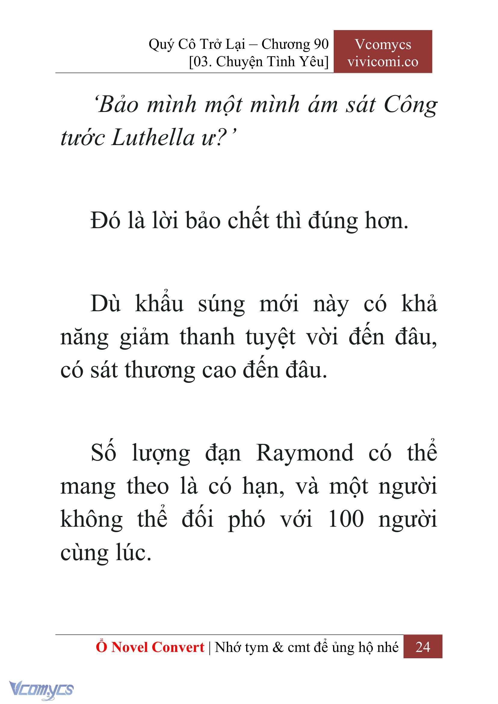[Novel] Quý Cô Trở Lại Chapter 90 - Trang 27