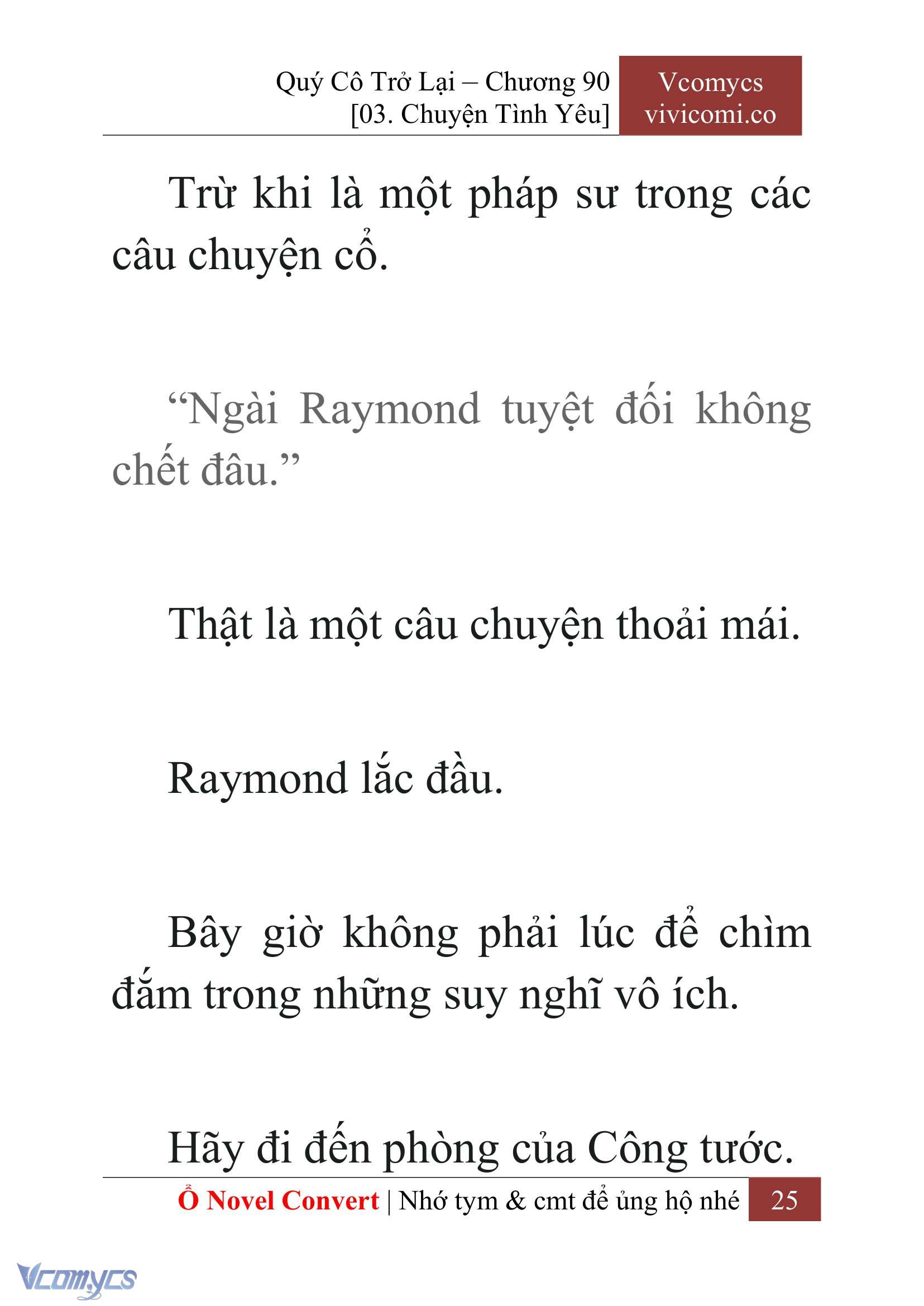 [Novel] Quý Cô Trở Lại Chapter 90 - Trang 28