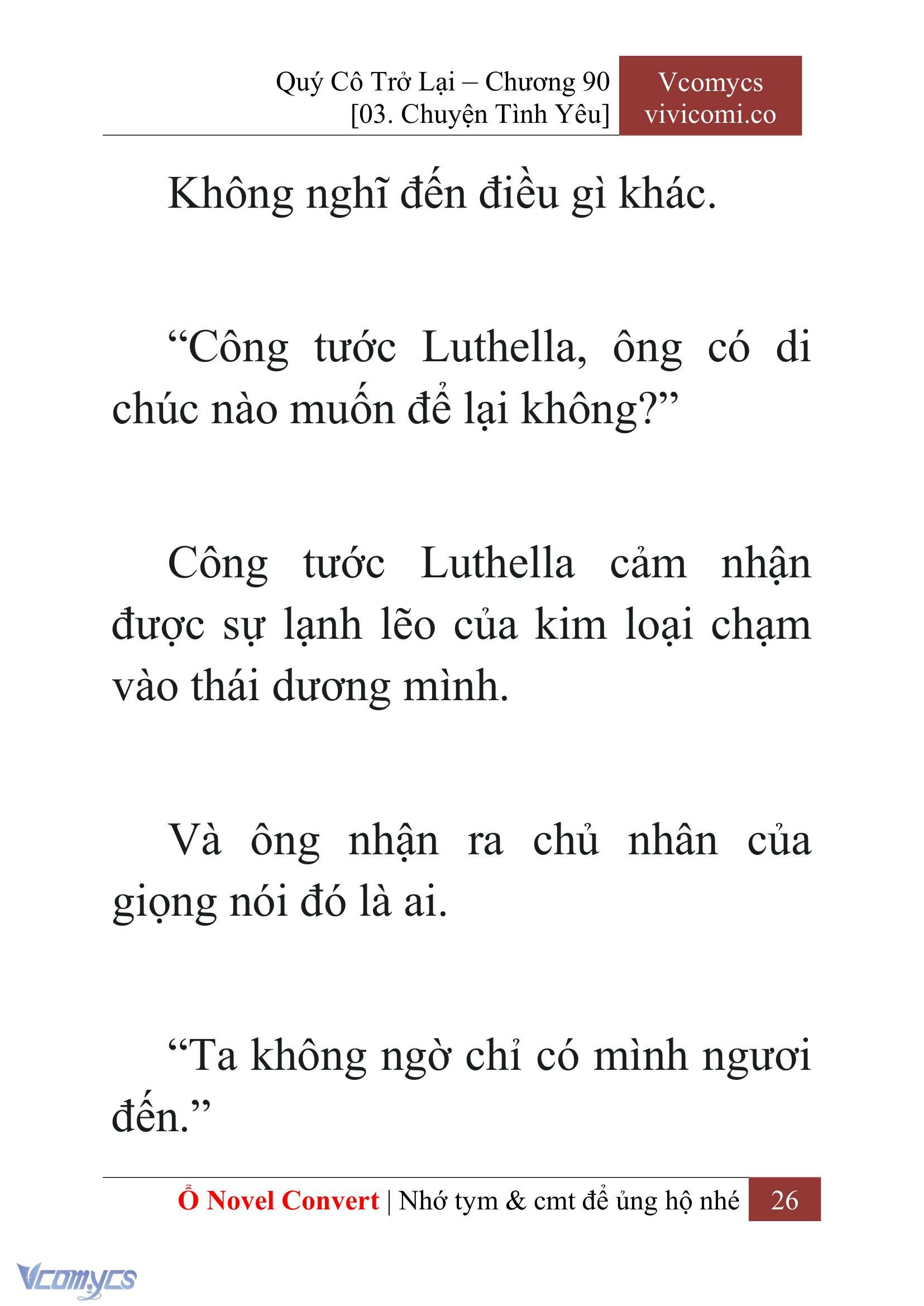[Novel] Quý Cô Trở Lại Chapter 90 - Trang 29
