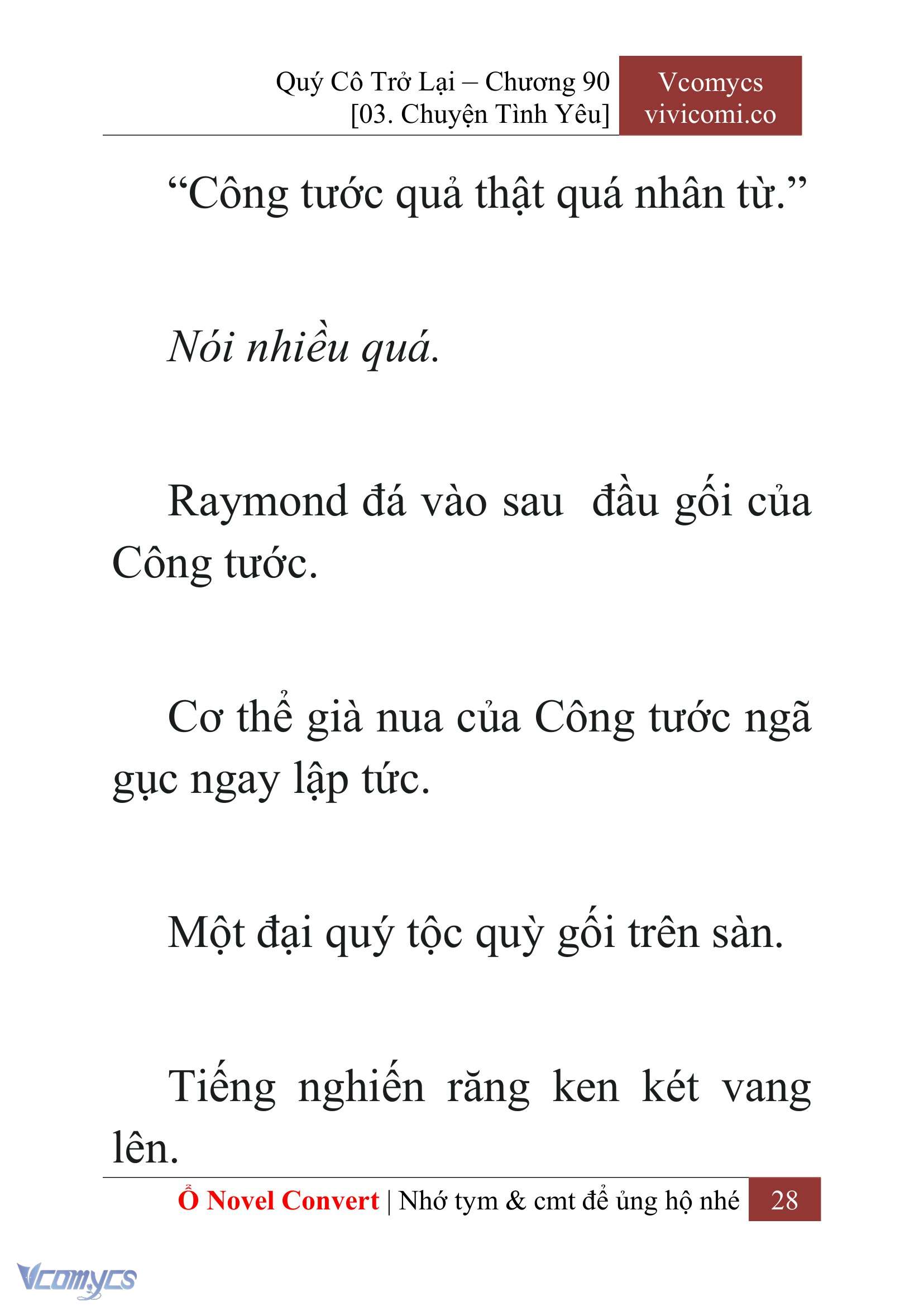 [Novel] Quý Cô Trở Lại Chapter 90 - Trang 31