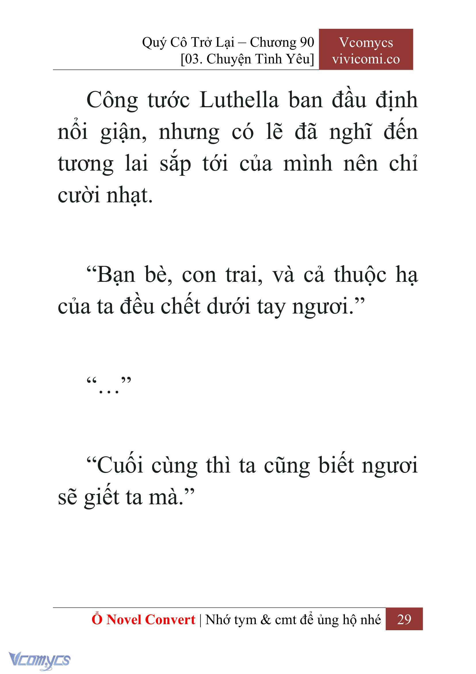 [Novel] Quý Cô Trở Lại Chapter 90 - Trang 32