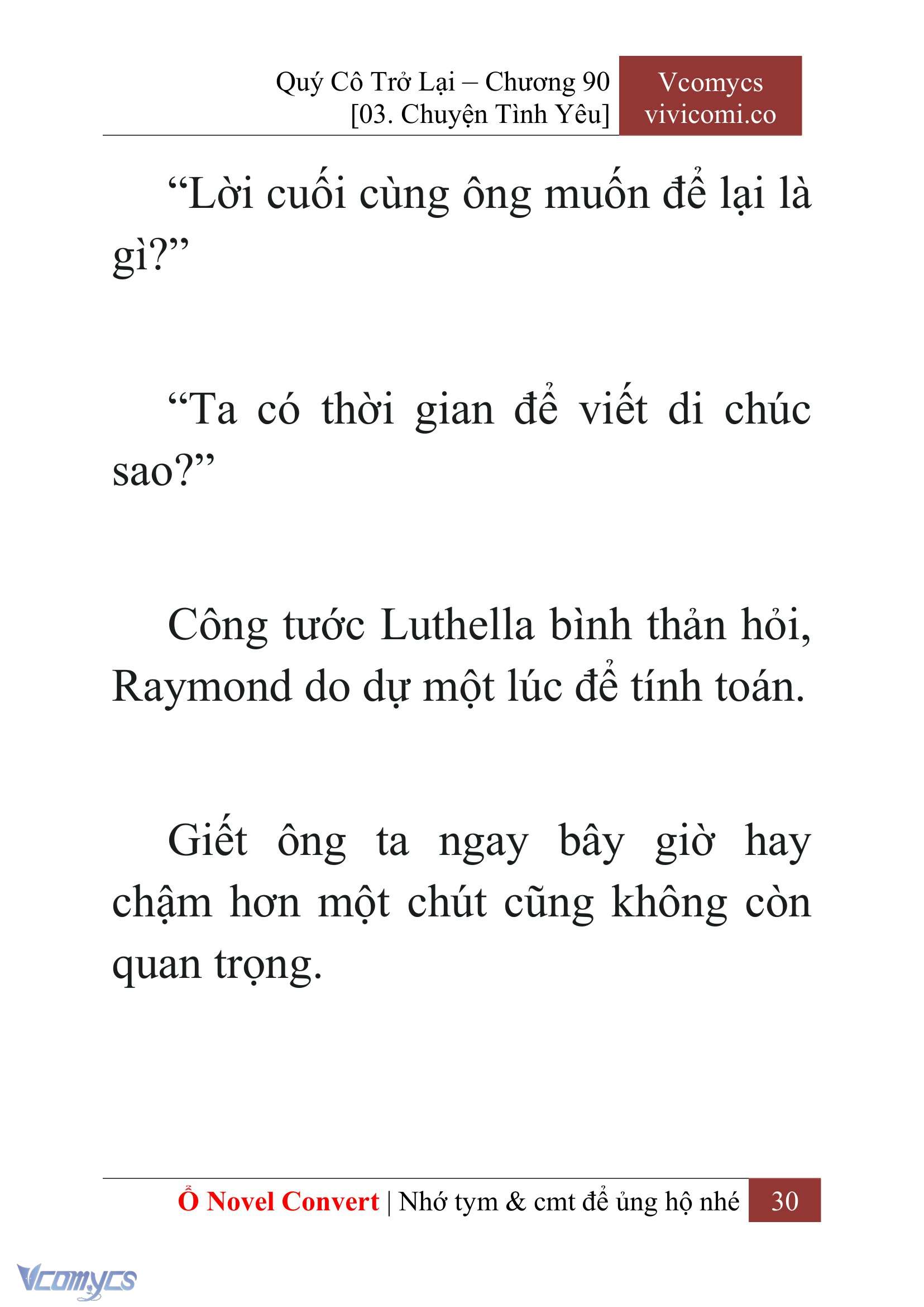 [Novel] Quý Cô Trở Lại Chapter 90 - Trang 33