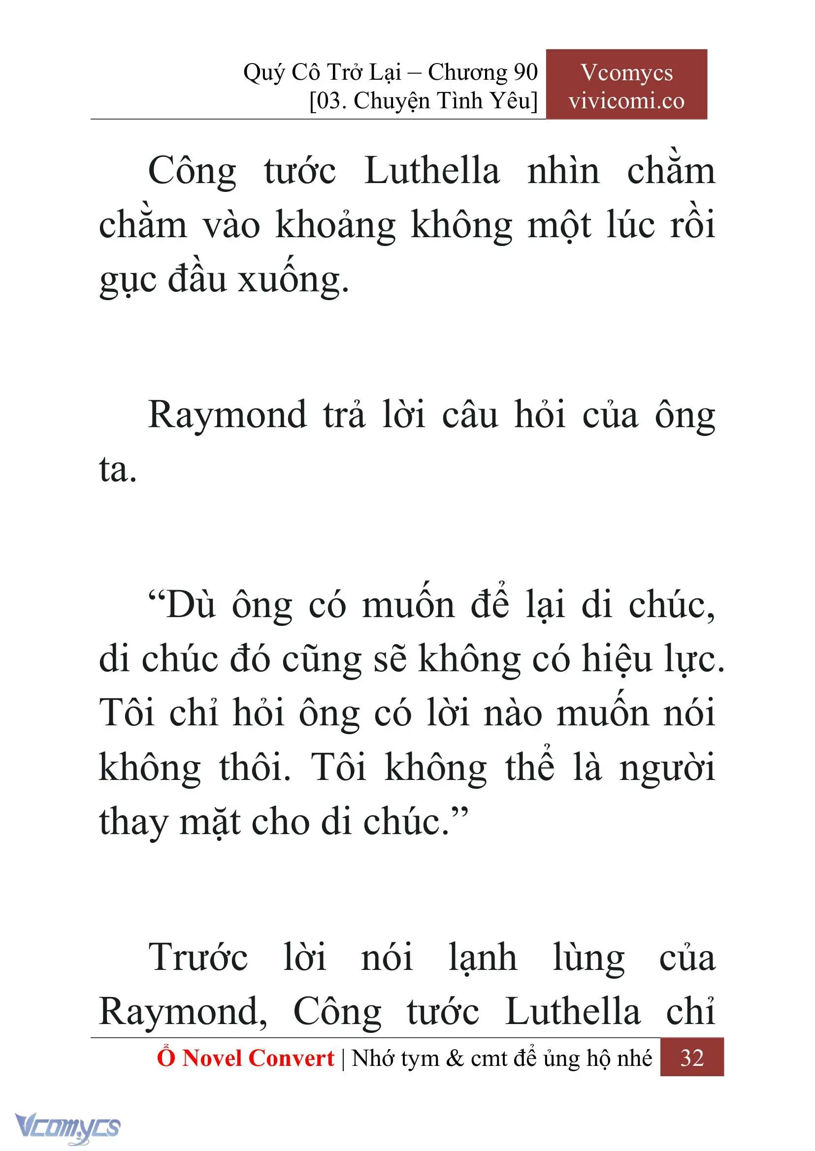 [Novel] Quý Cô Trở Lại Chapter 90 - Trang 35