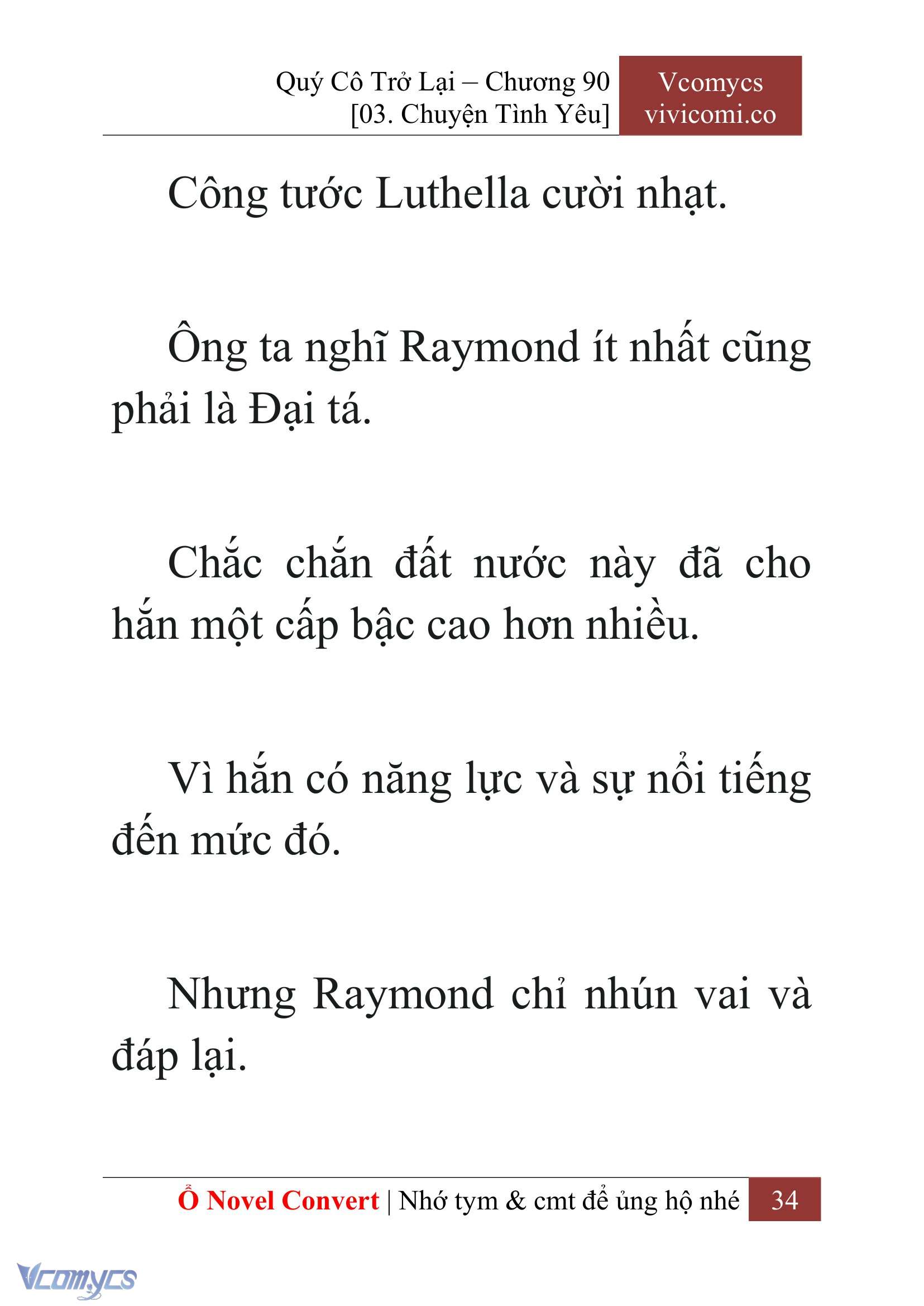 [Novel] Quý Cô Trở Lại Chapter 90 - Trang 37