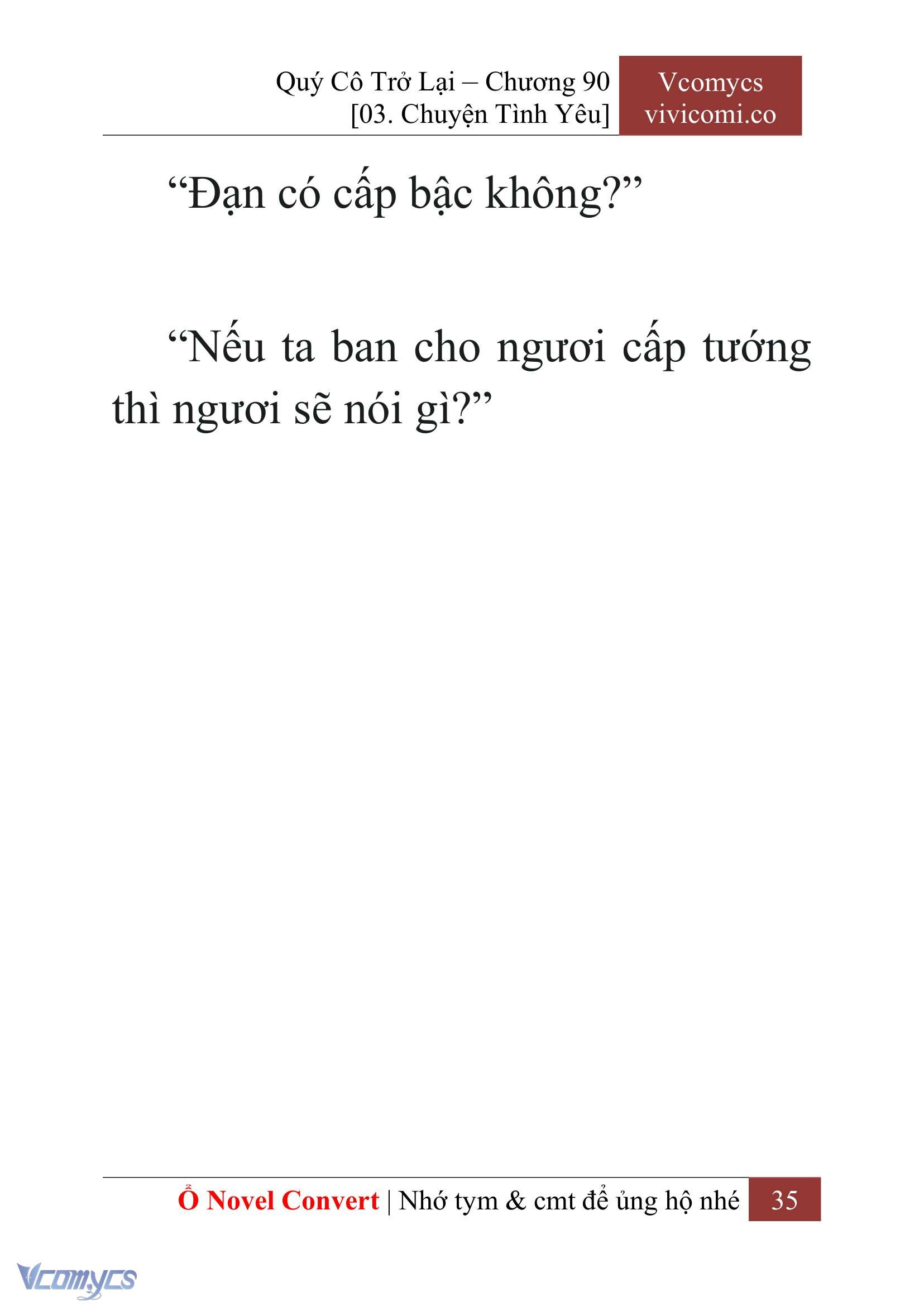 [Novel] Quý Cô Trở Lại Chapter 90 - Trang 38