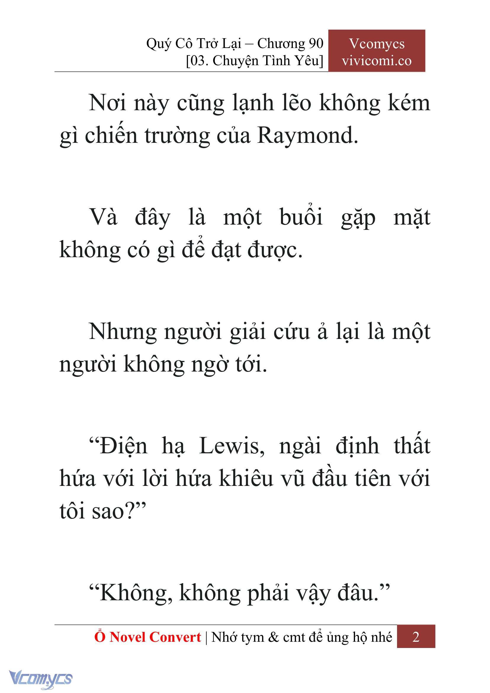 [Novel] Quý Cô Trở Lại Chapter 90 - Trang 5