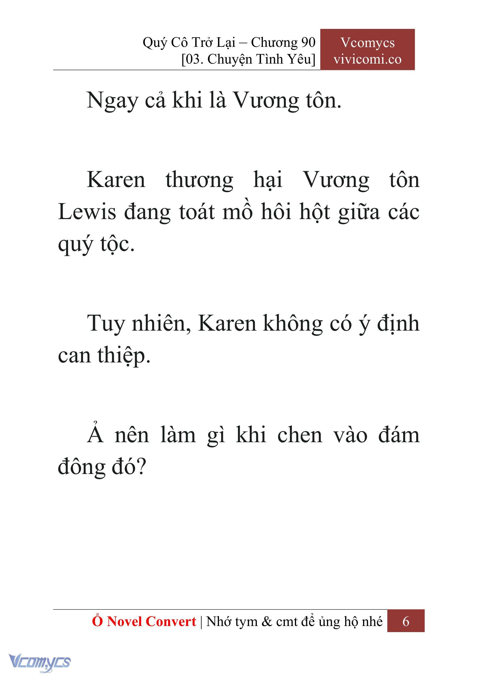[Novel] Quý Cô Trở Lại Chapter 90 - Trang 9