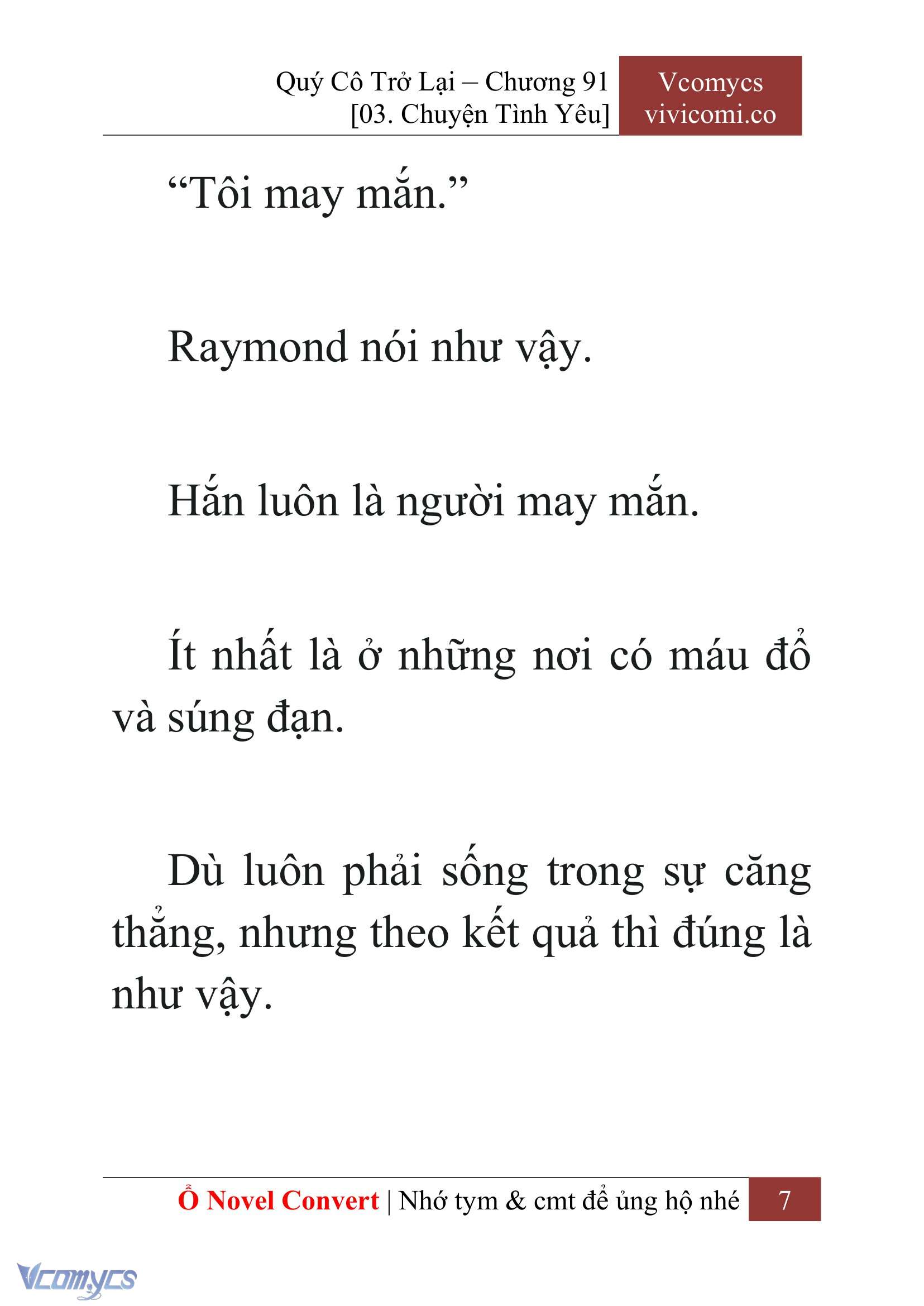 [Novel] Quý Cô Trở Lại Chapter 91 - Trang 10