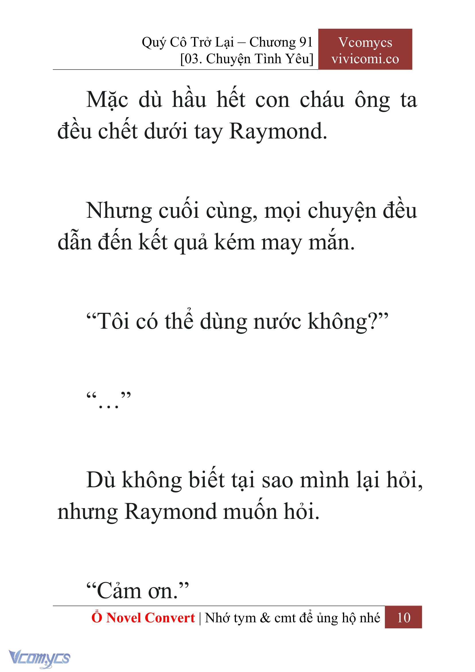 [Novel] Quý Cô Trở Lại Chapter 91 - Trang 13