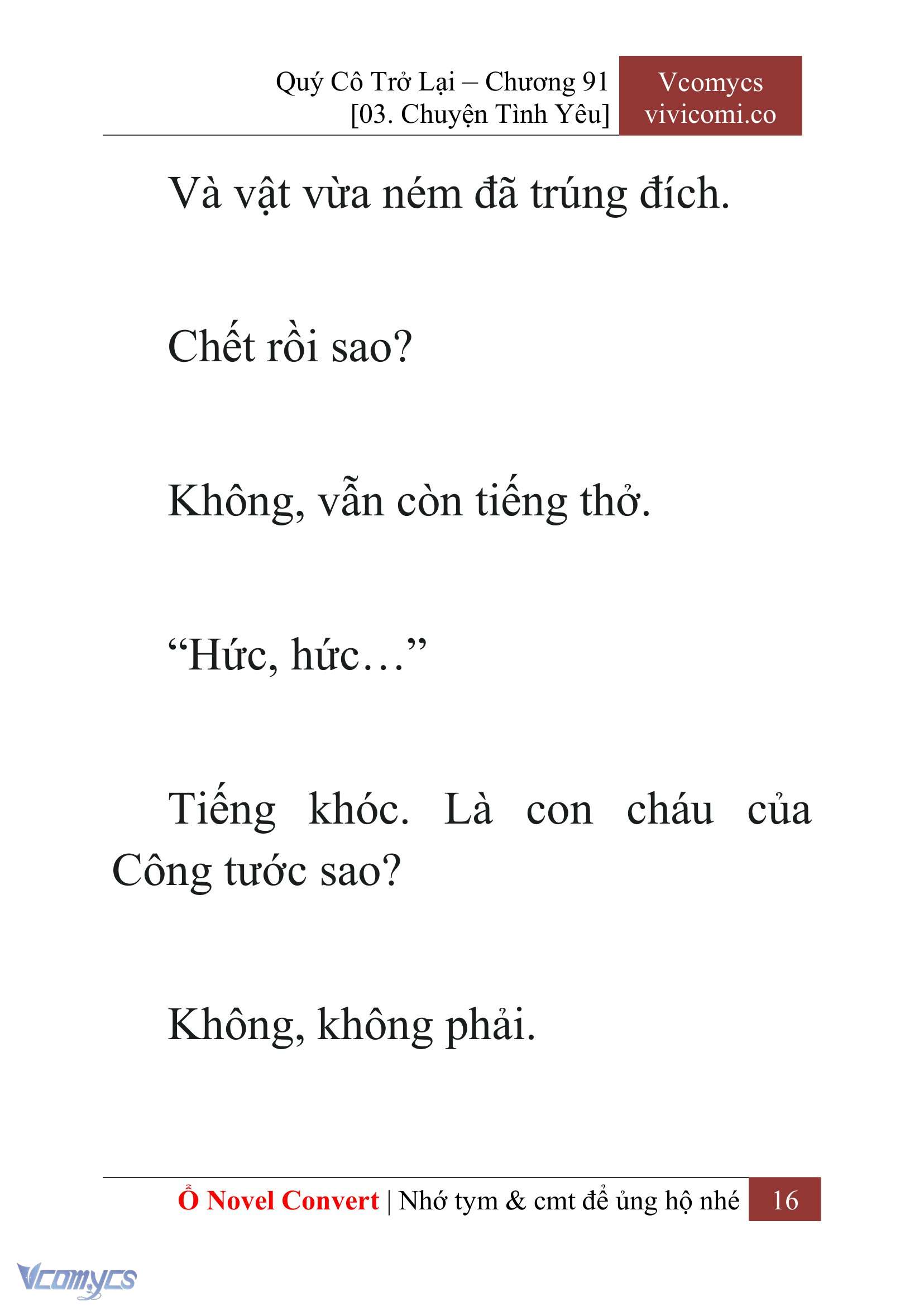 [Novel] Quý Cô Trở Lại Chapter 91 - Trang 19