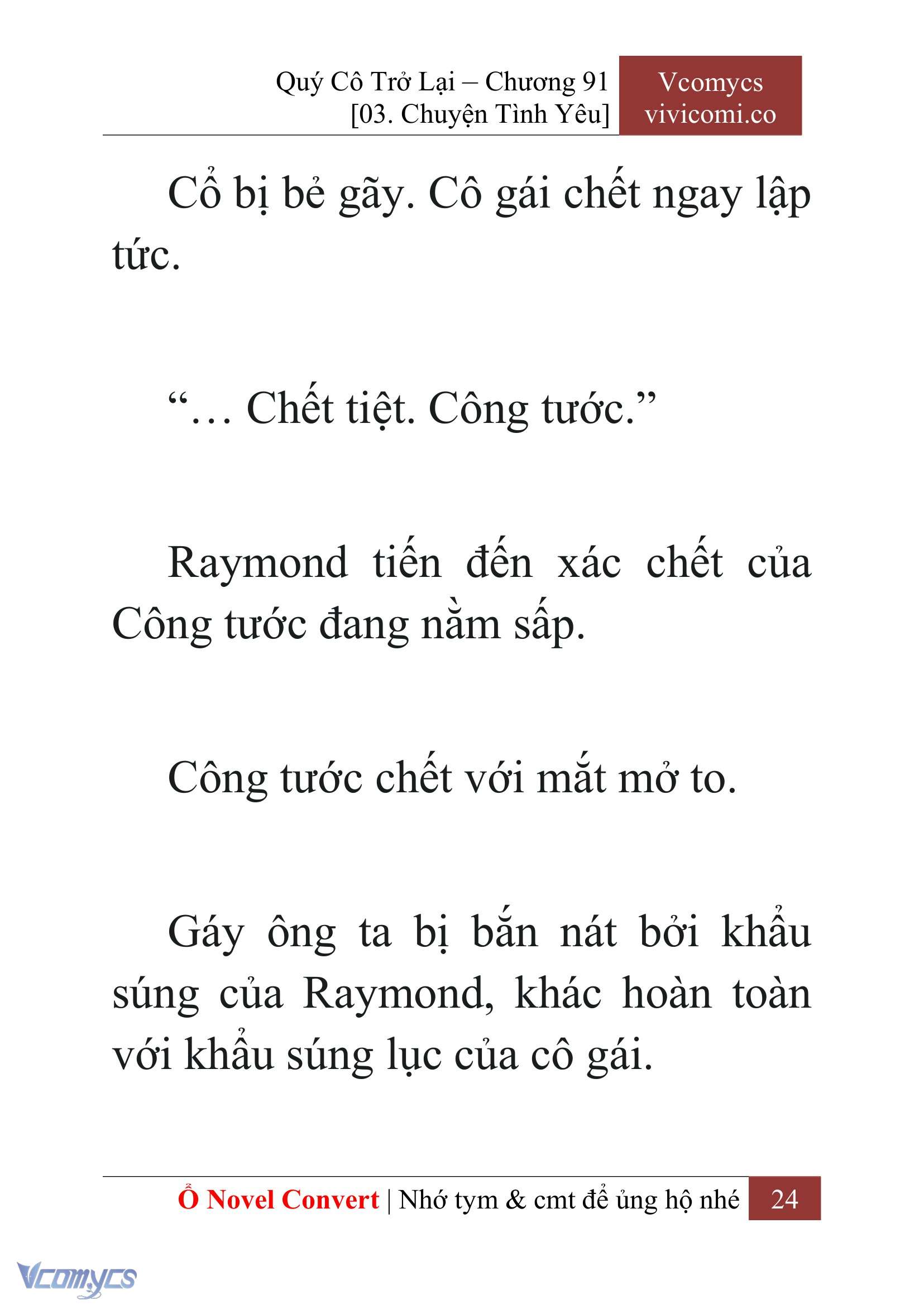[Novel] Quý Cô Trở Lại Chapter 91 - Trang 27