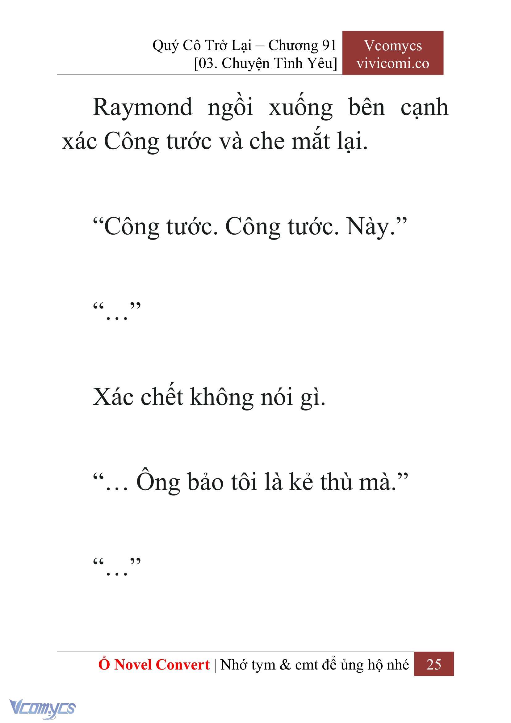 [Novel] Quý Cô Trở Lại Chapter 91 - Trang 28