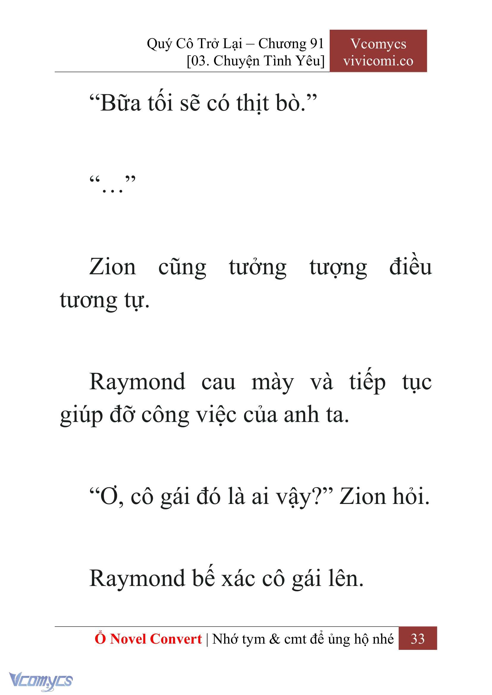 [Novel] Quý Cô Trở Lại Chapter 91 - Trang 36