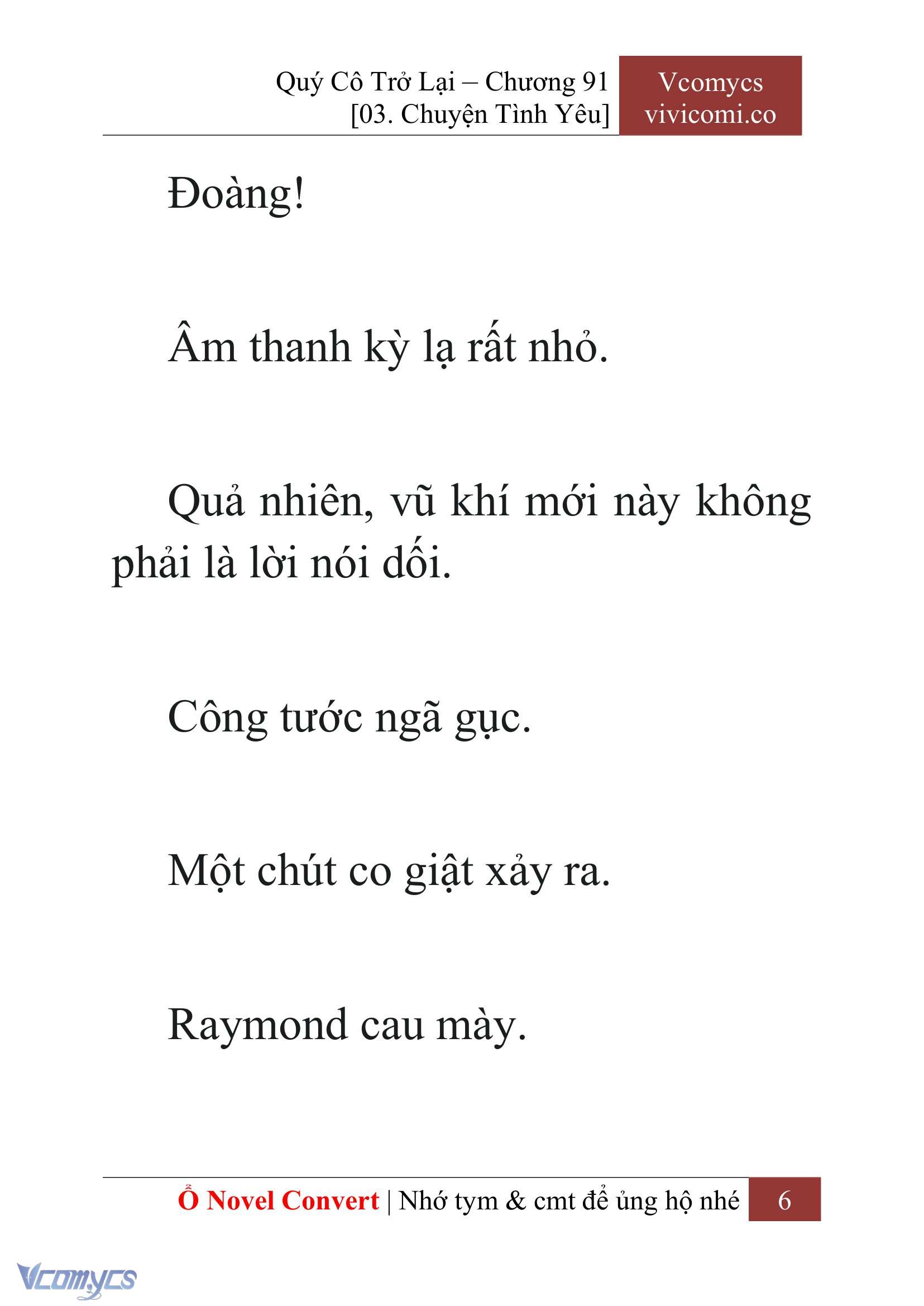 [Novel] Quý Cô Trở Lại Chapter 91 - Trang 9