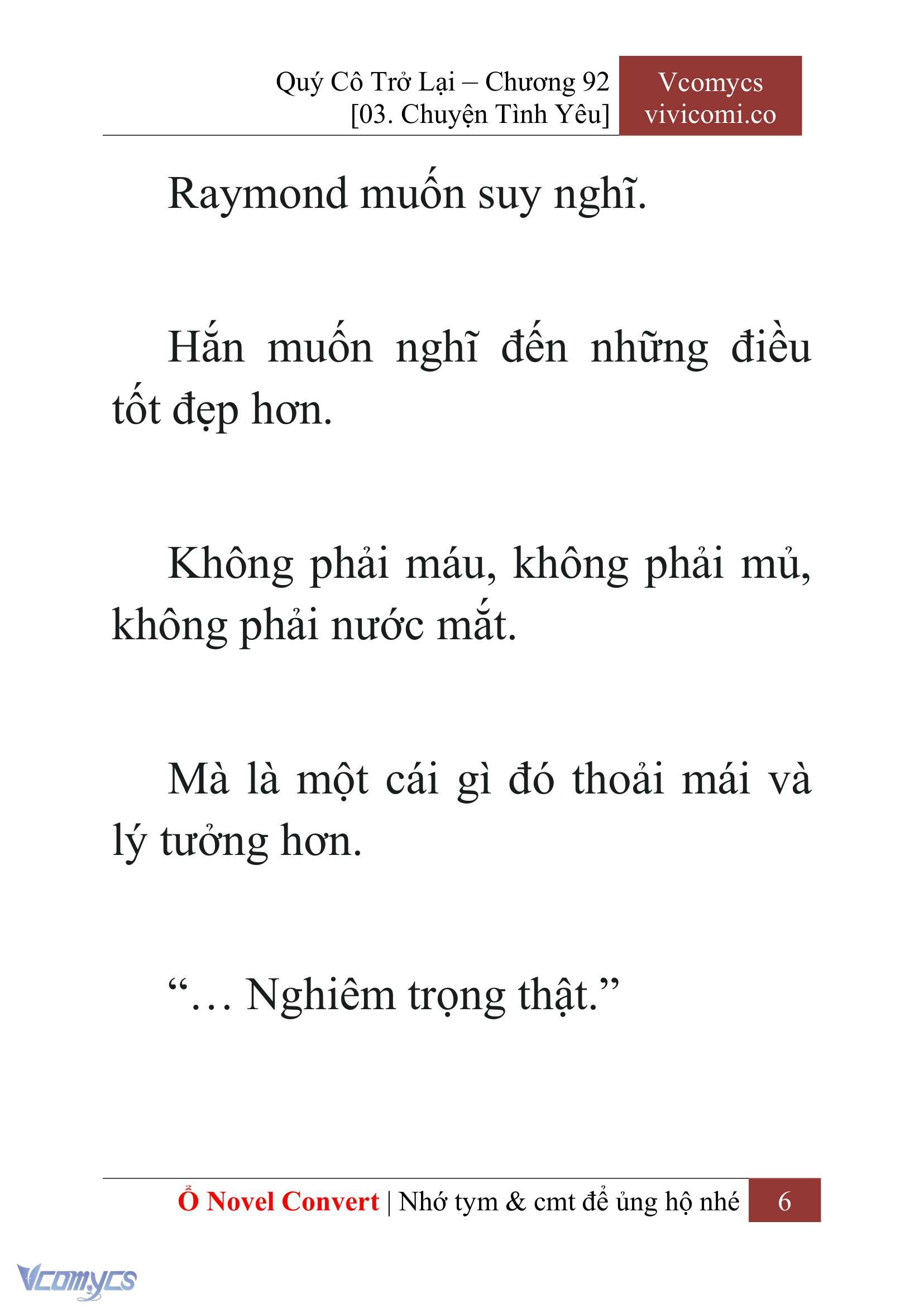 [Novel] Quý Cô Trở Lại Chapter 92 - Trang 9