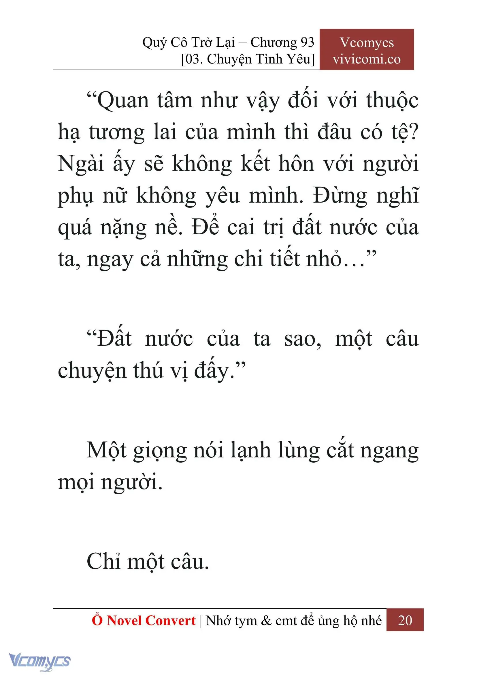 [Novel] Quý Cô Trở Lại Chapter 93 - Trang 23