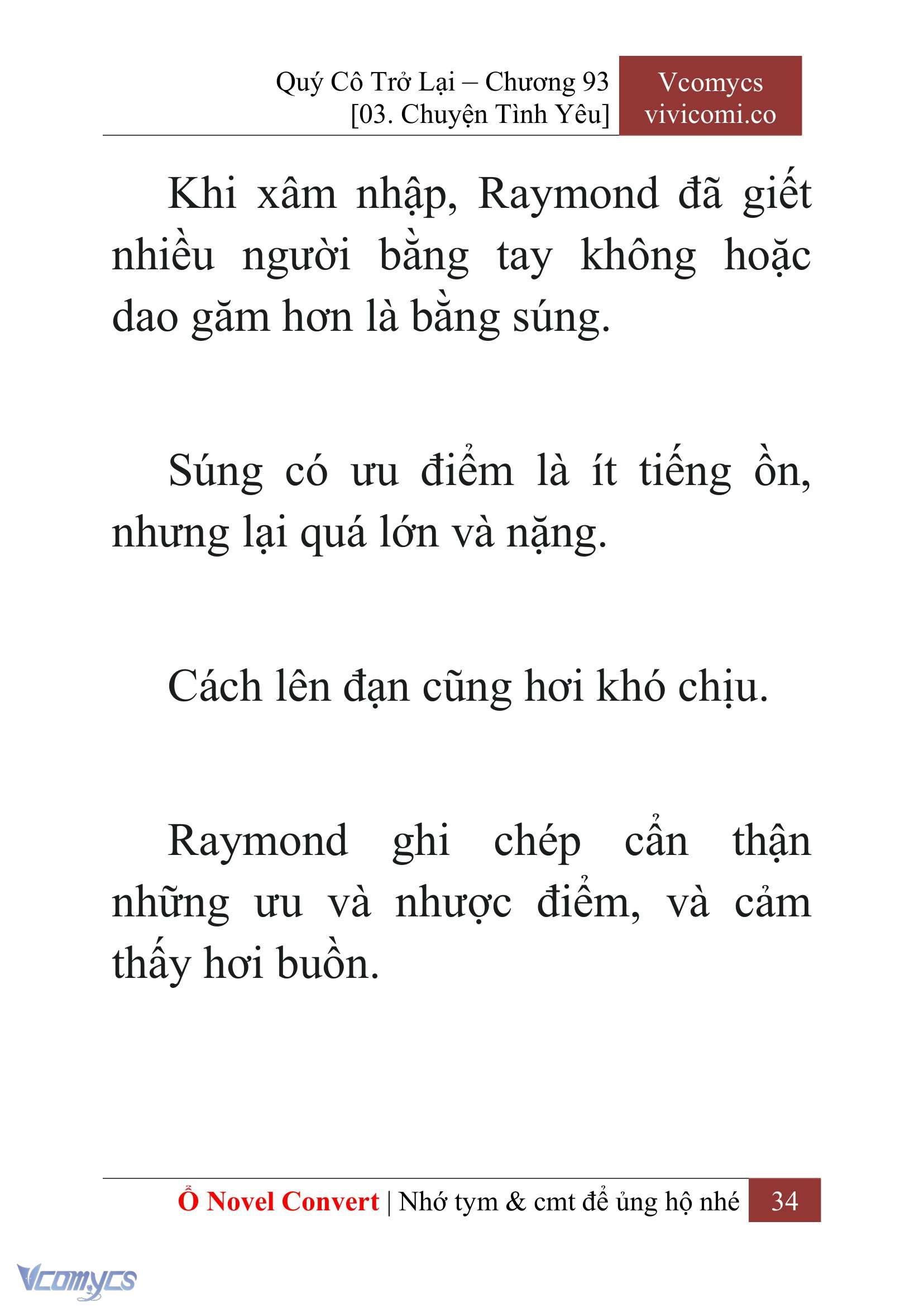 [Novel] Quý Cô Trở Lại Chapter 93 - Trang 37