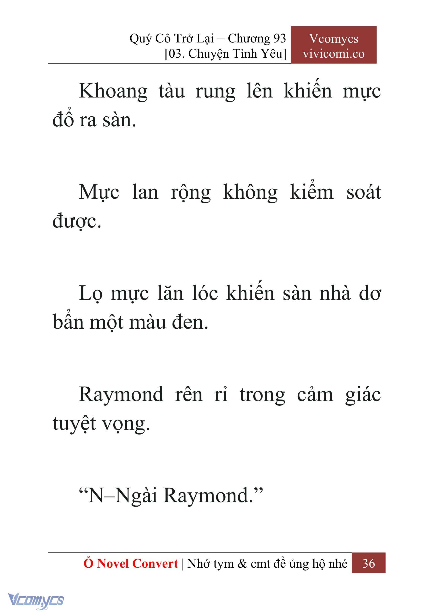 [Novel] Quý Cô Trở Lại Chapter 93 - Trang 39