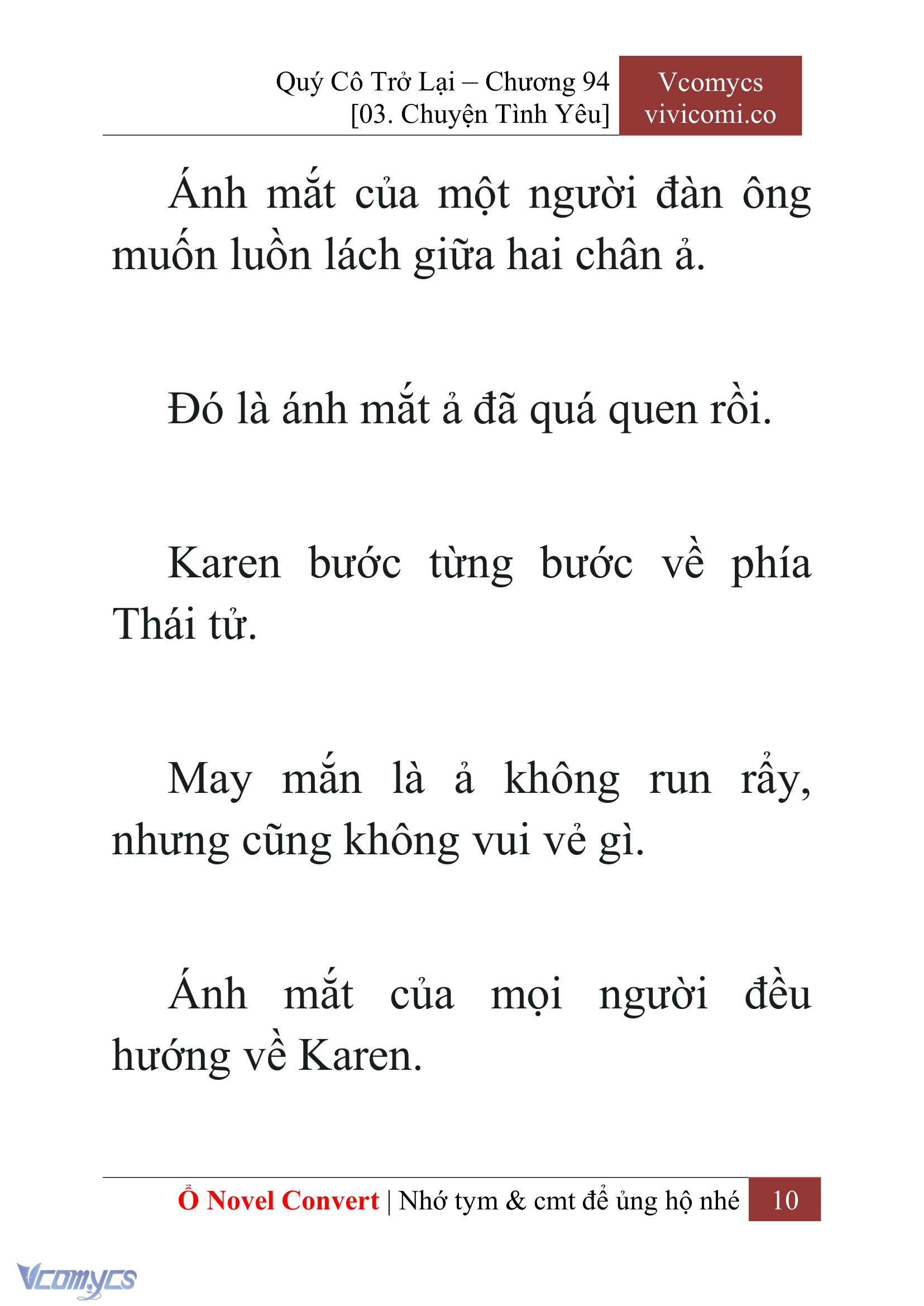 [Novel] Quý Cô Trở Lại Chapter 94 - Trang 13