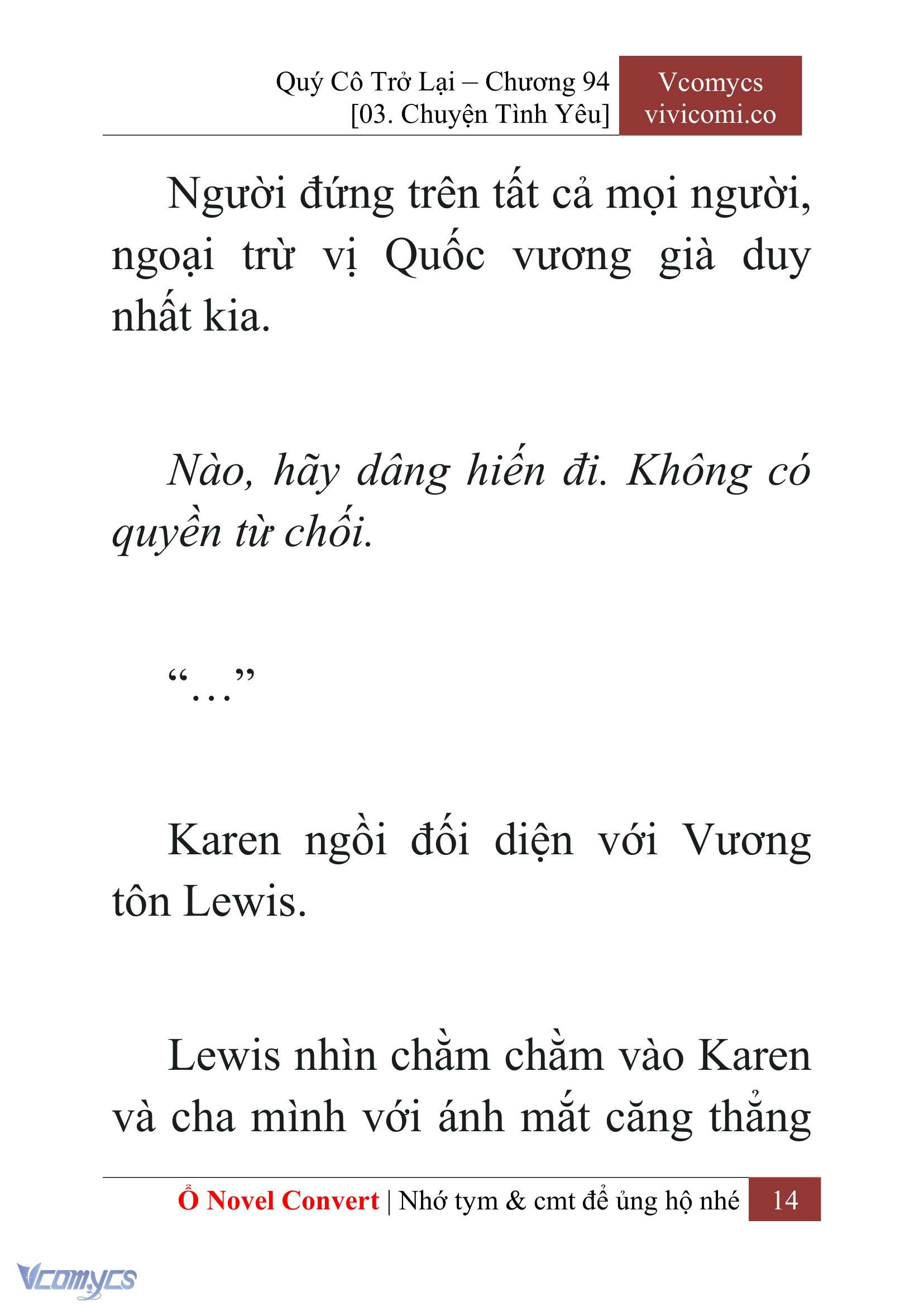 [Novel] Quý Cô Trở Lại Chapter 94 - Trang 17