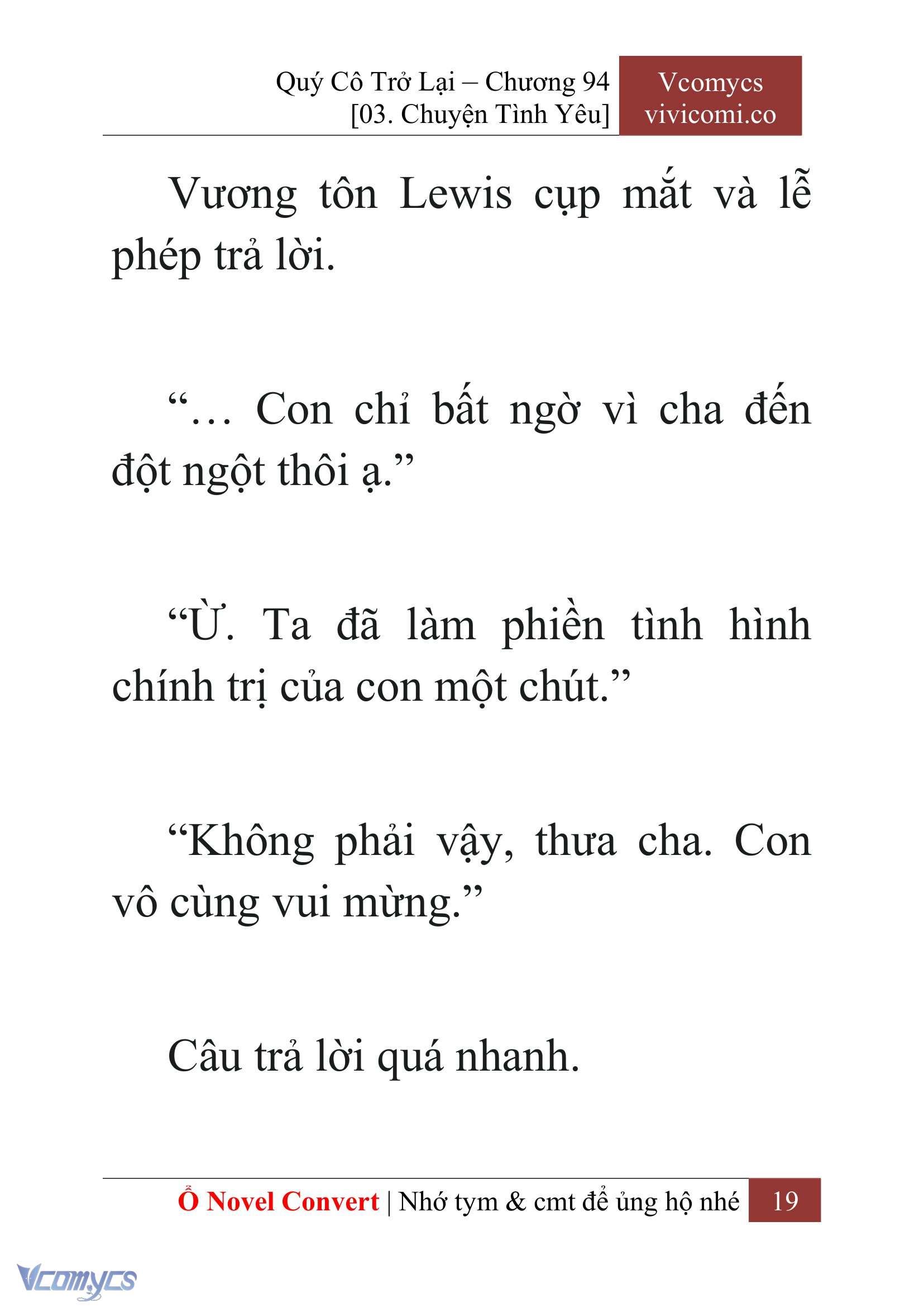 [Novel] Quý Cô Trở Lại Chapter 94 - Trang 22