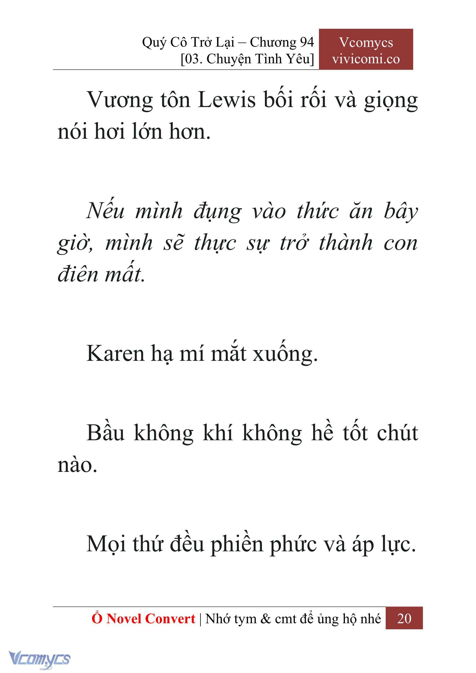 [Novel] Quý Cô Trở Lại Chapter 94 - Trang 23