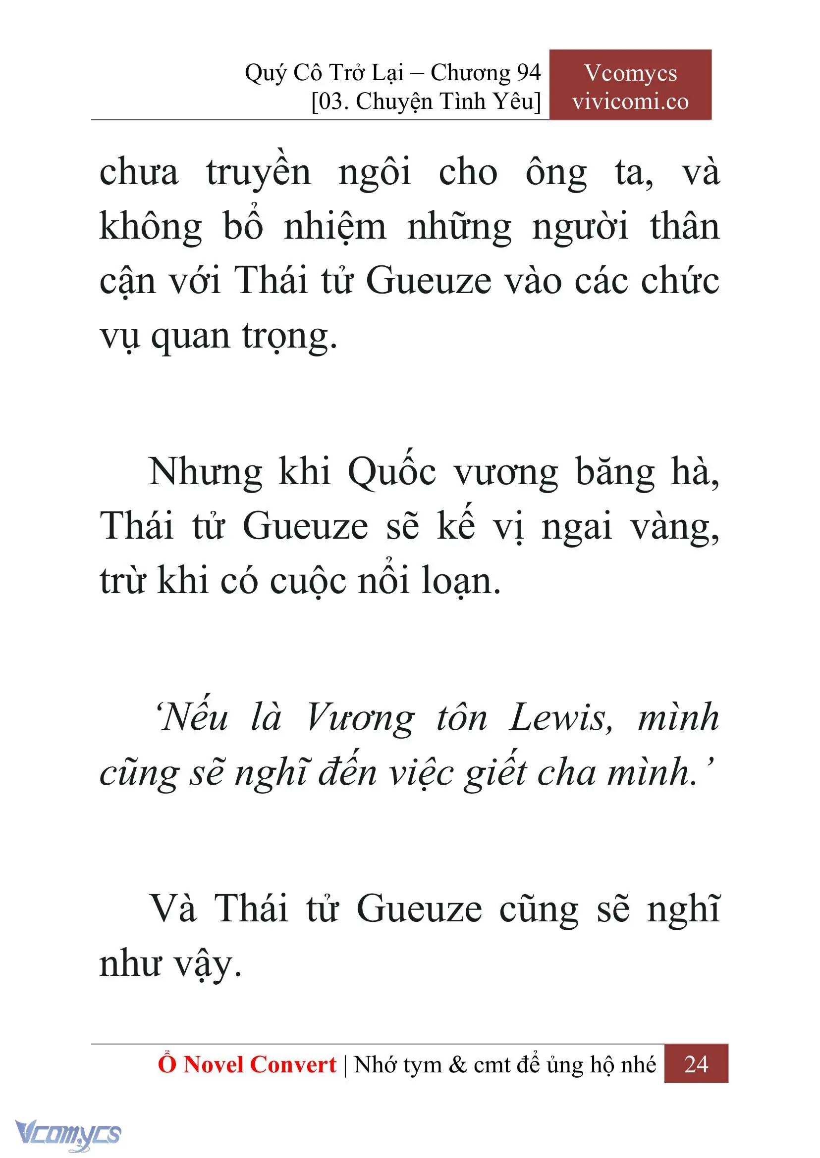 [Novel] Quý Cô Trở Lại Chapter 94 - Trang 27