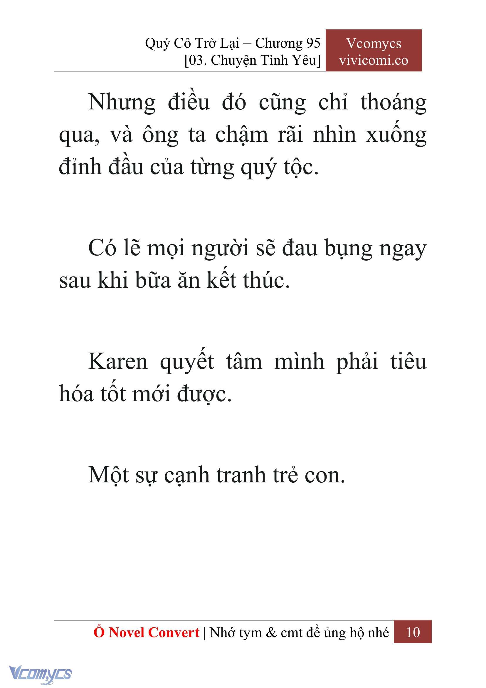 [Novel] Quý Cô Trở Lại Chapter 95 - Trang 13