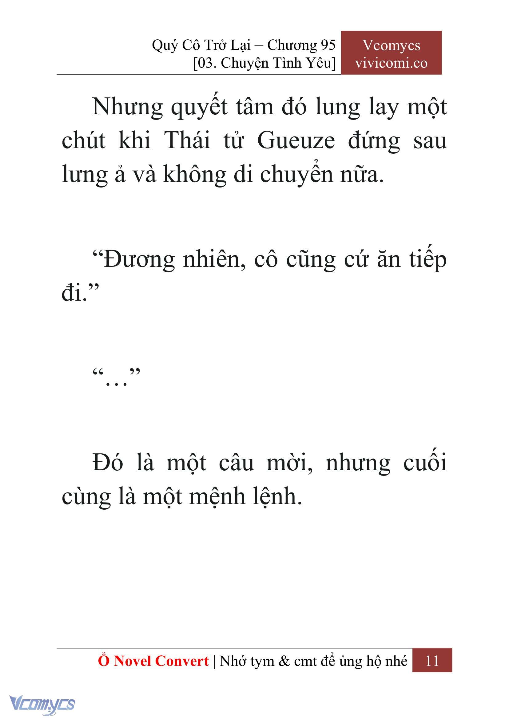 [Novel] Quý Cô Trở Lại Chapter 95 - Trang 14