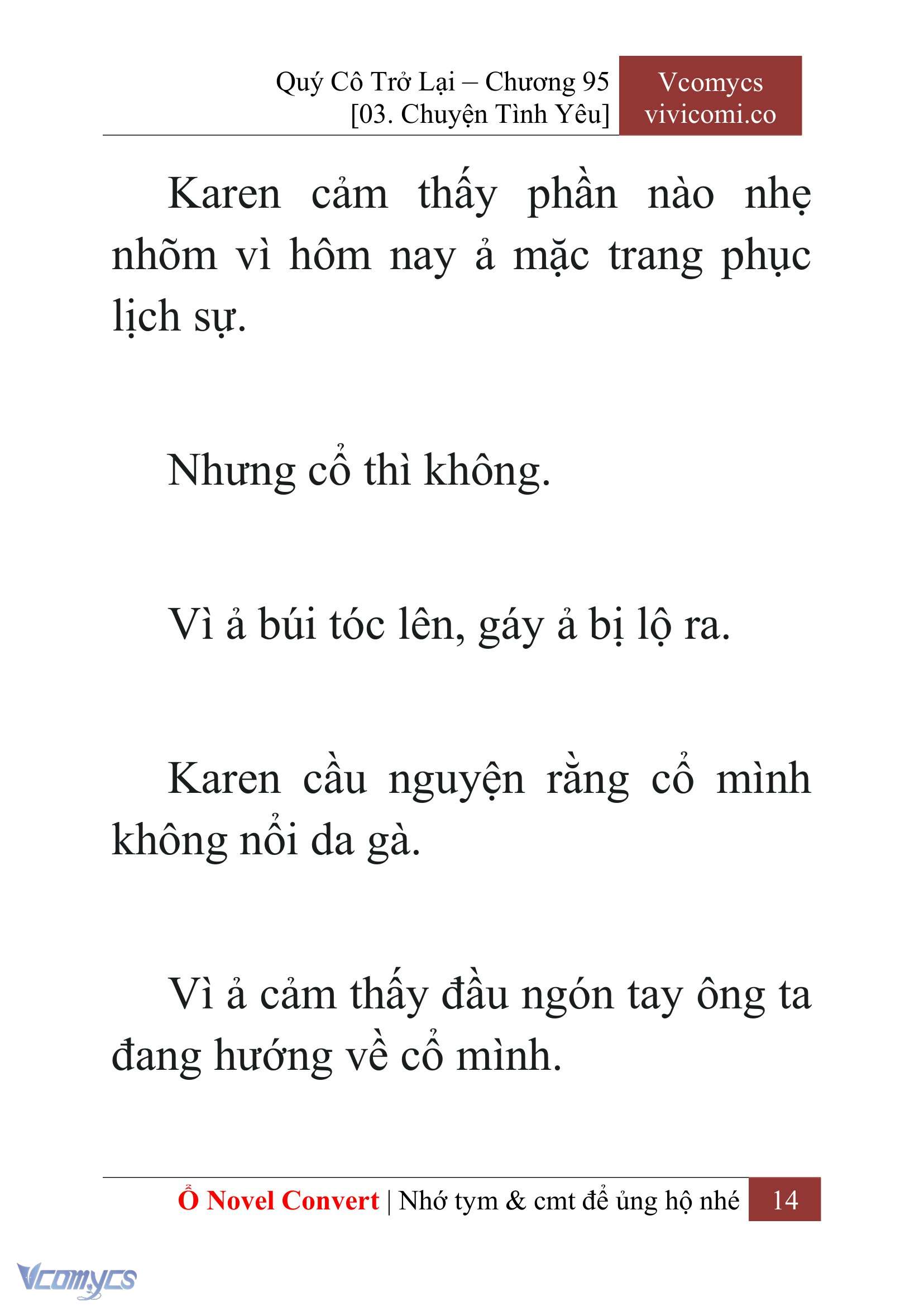 [Novel] Quý Cô Trở Lại Chapter 95 - Trang 17