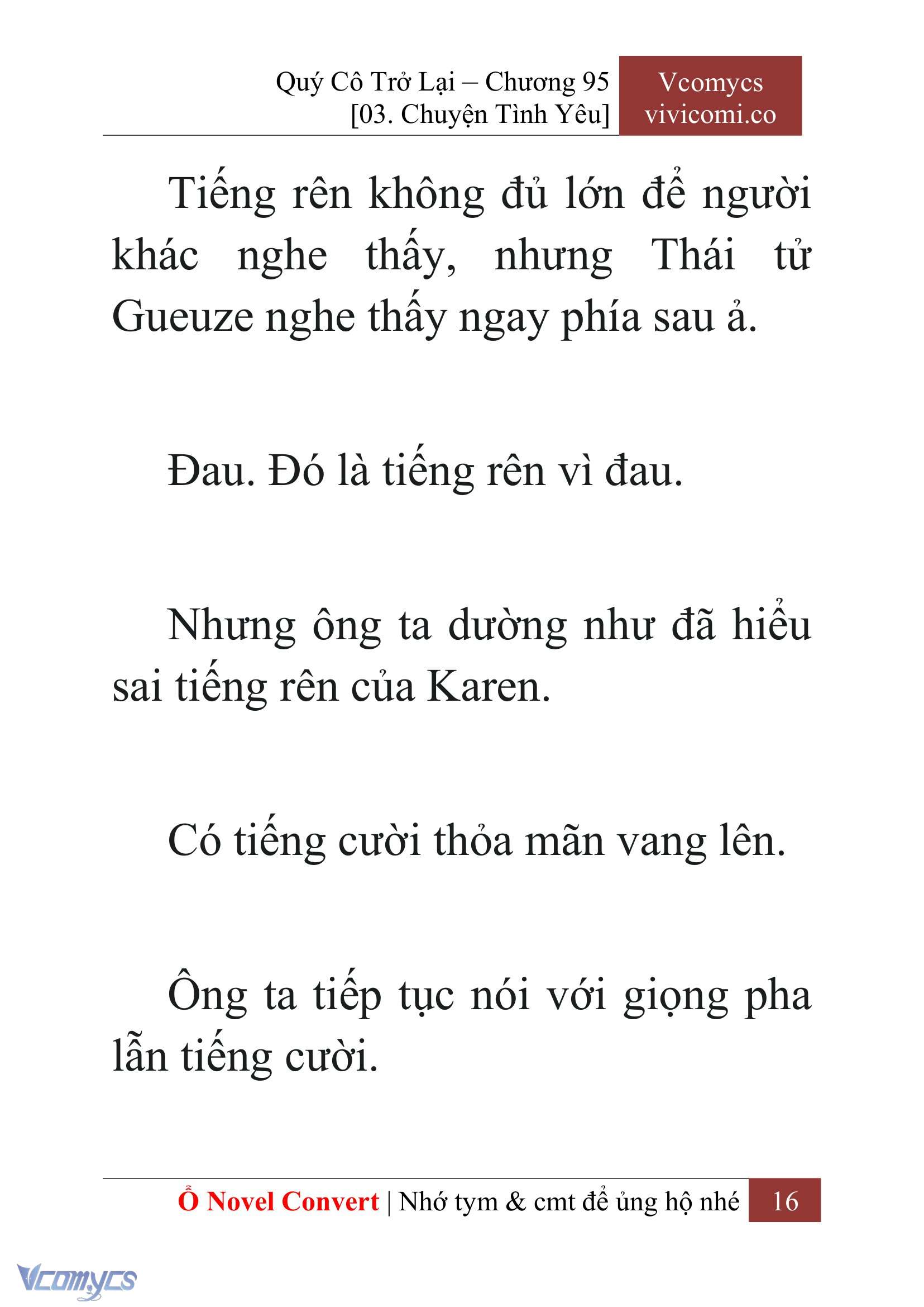 [Novel] Quý Cô Trở Lại Chapter 95 - Trang 19