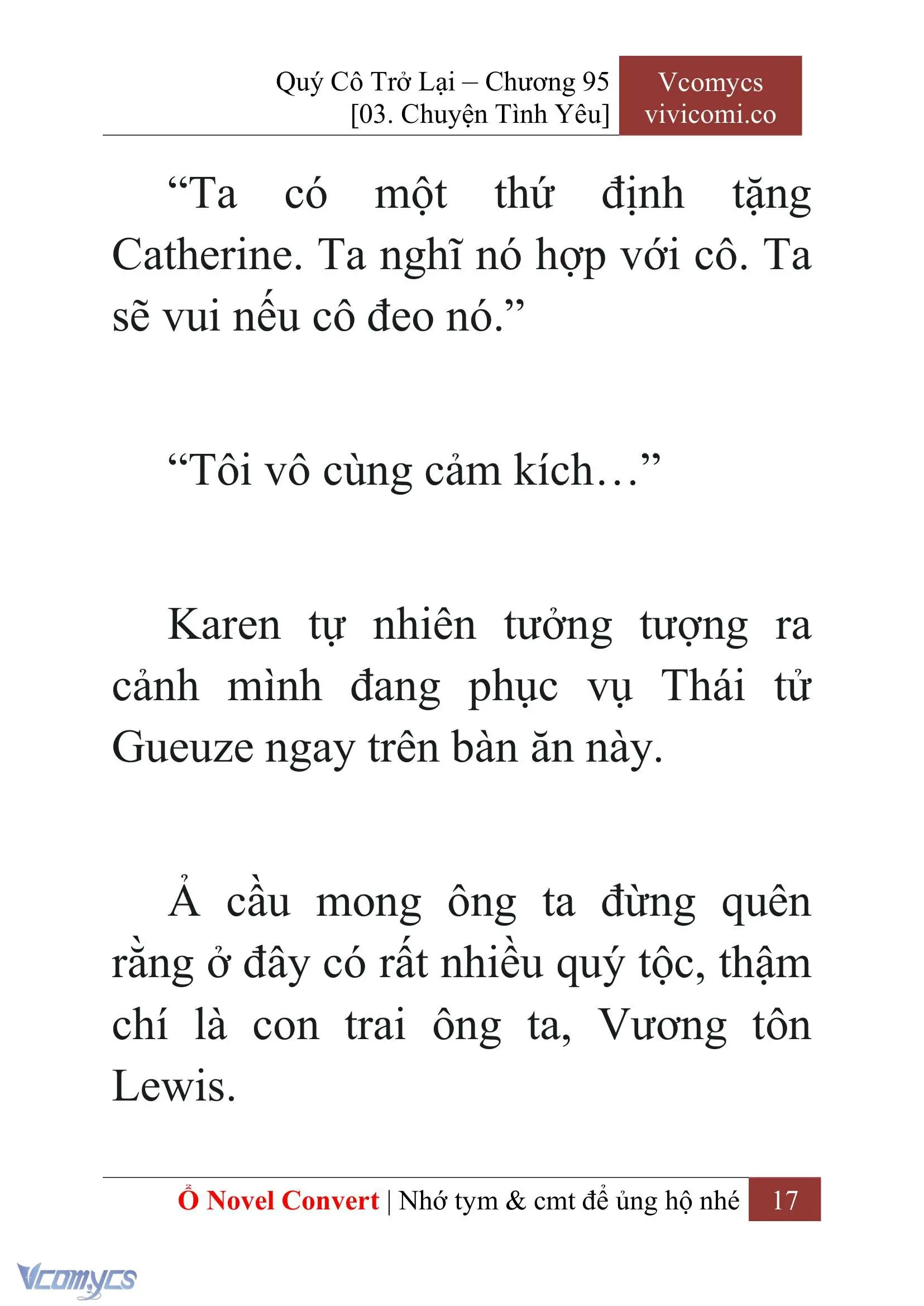 [Novel] Quý Cô Trở Lại Chapter 95 - Trang 20