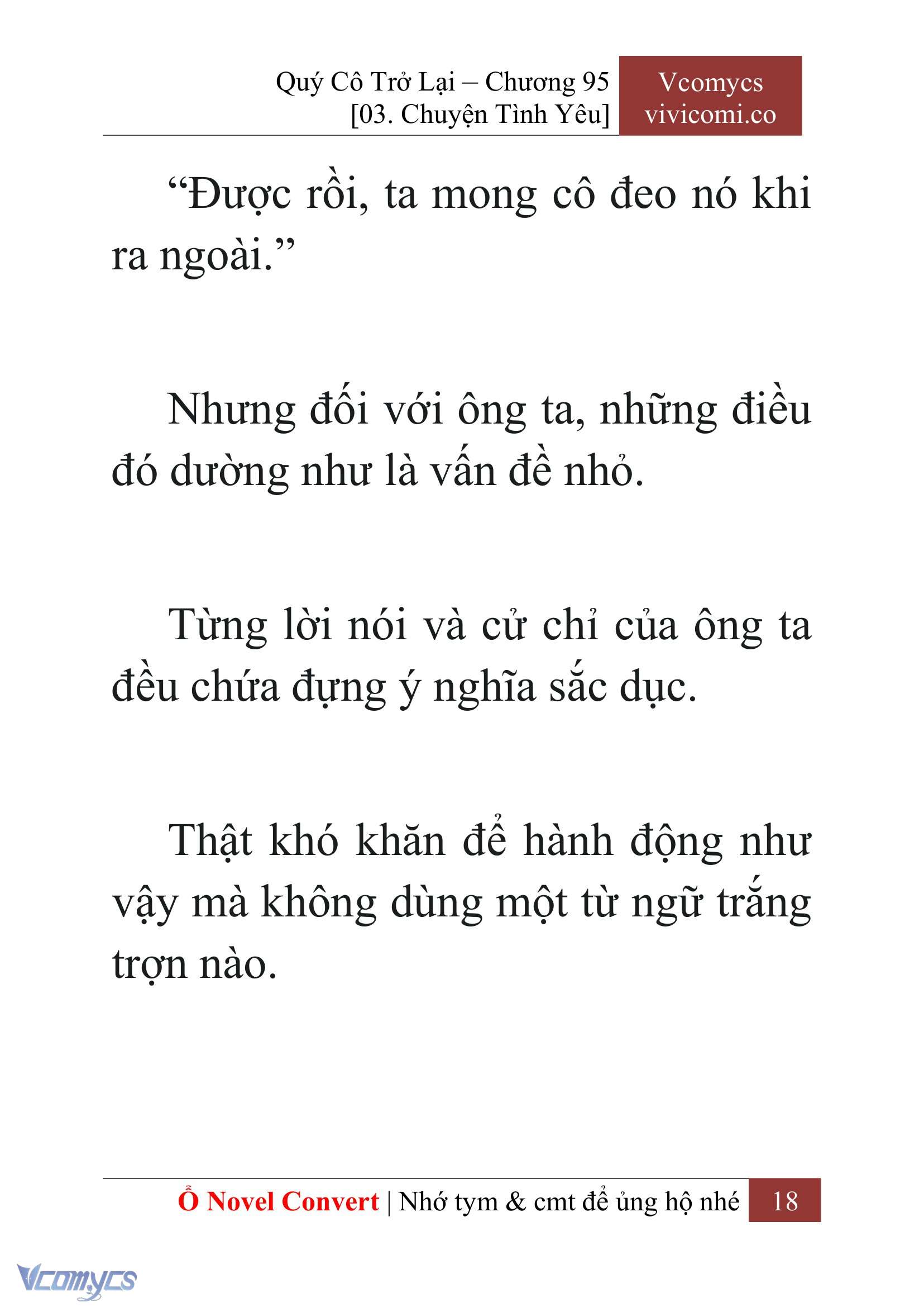 [Novel] Quý Cô Trở Lại Chapter 95 - Trang 21