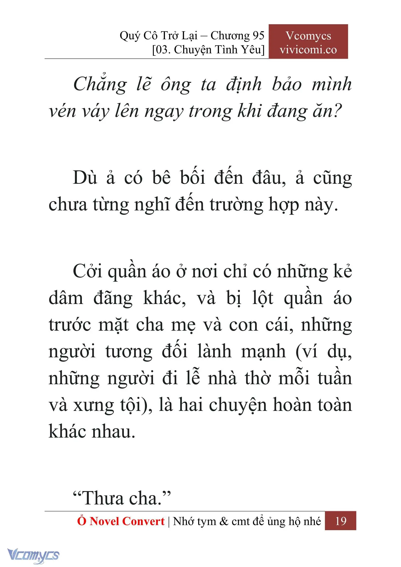 [Novel] Quý Cô Trở Lại Chapter 95 - Trang 22