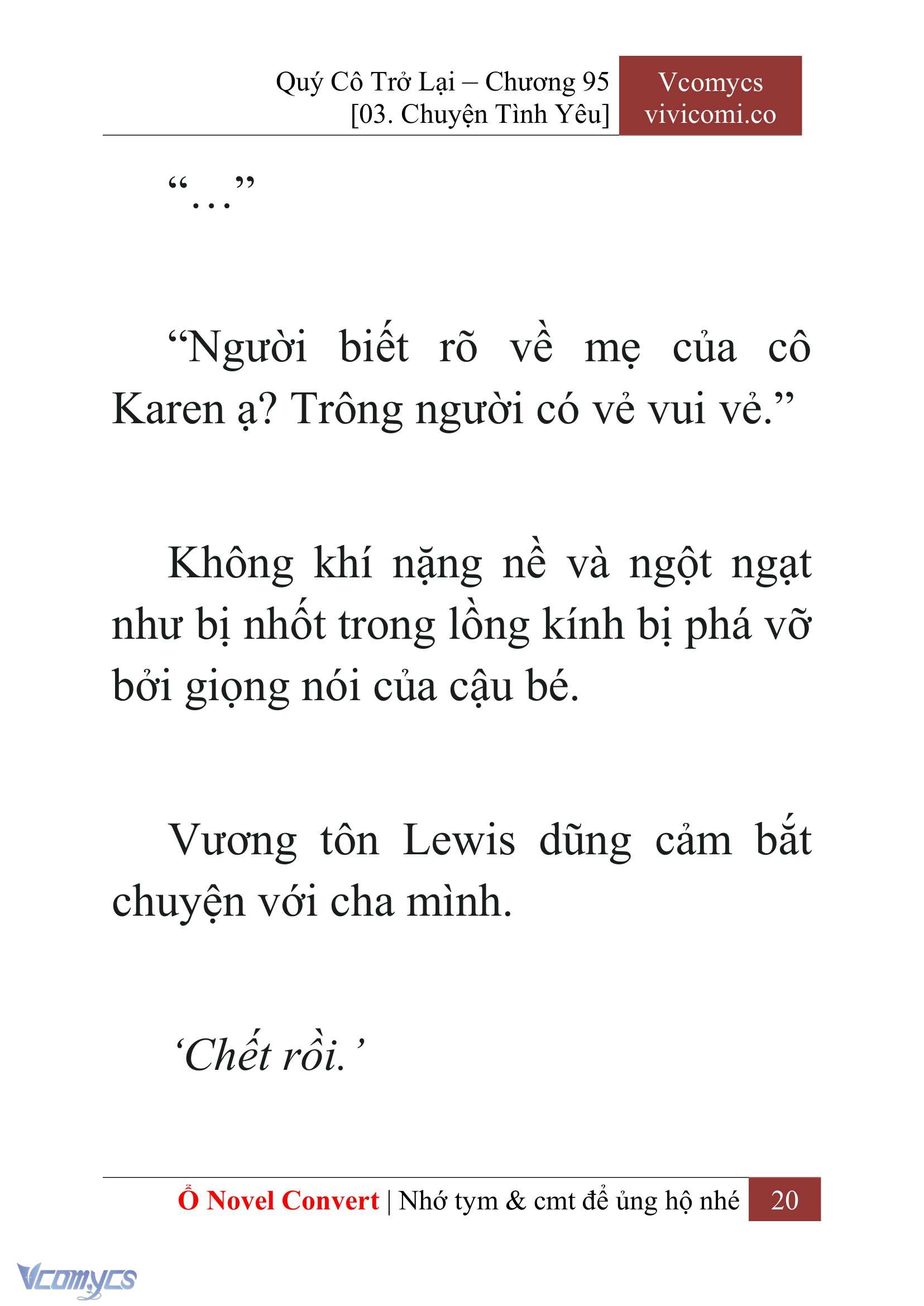 [Novel] Quý Cô Trở Lại Chapter 95 - Trang 23