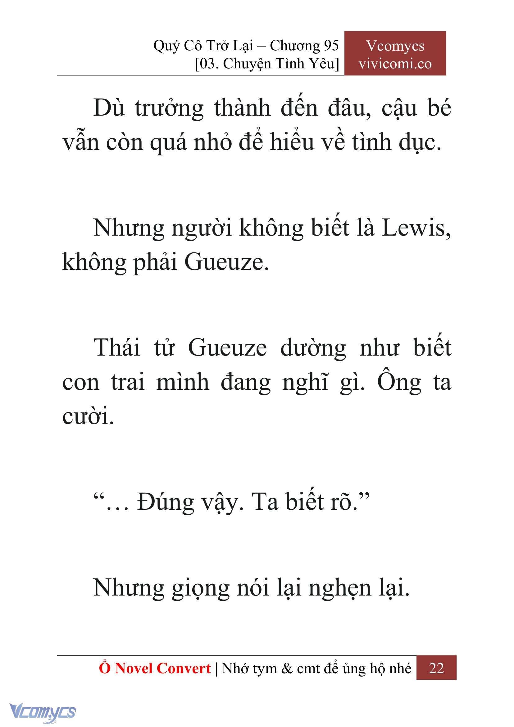 [Novel] Quý Cô Trở Lại Chapter 95 - Trang 25
