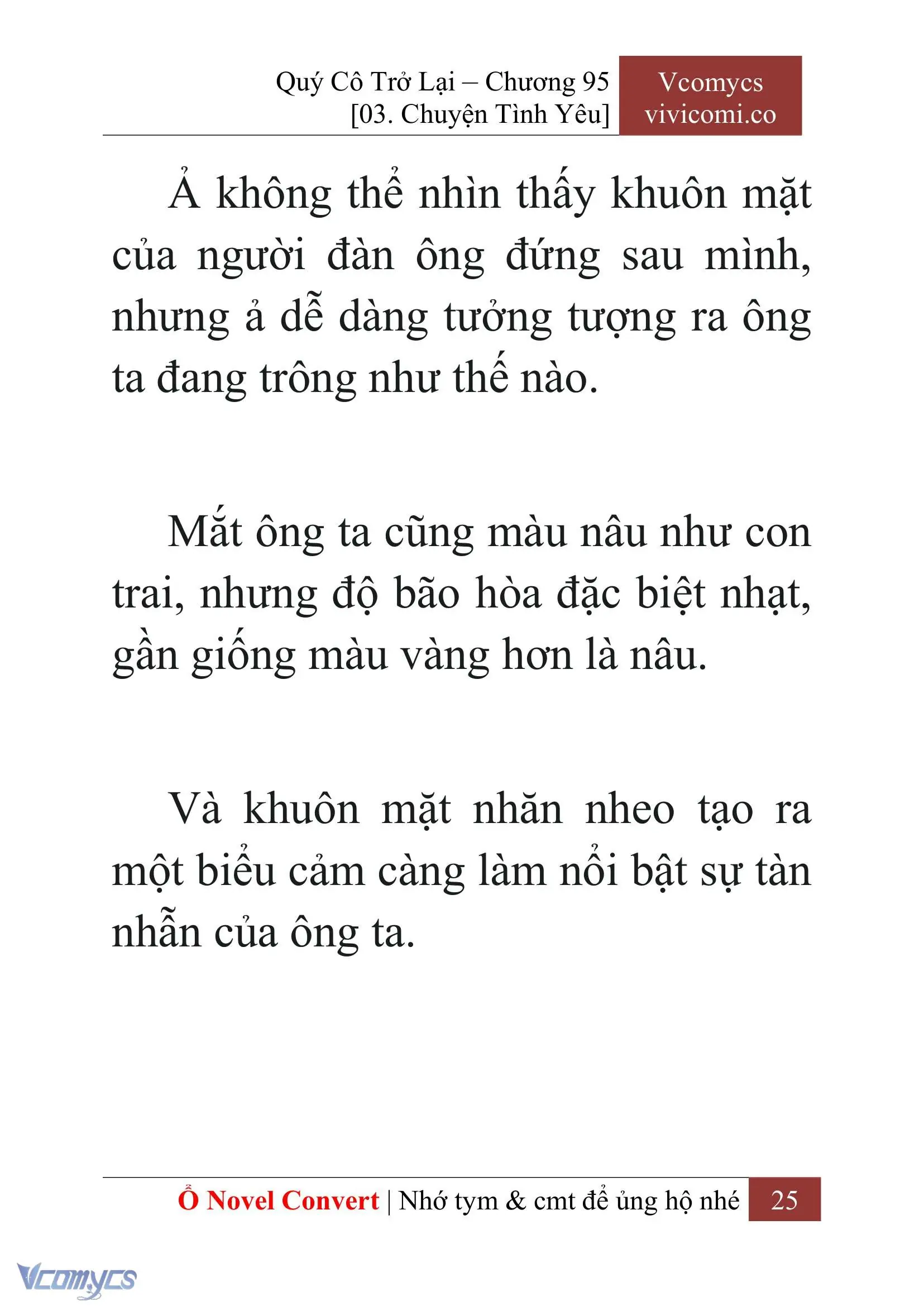 [Novel] Quý Cô Trở Lại Chapter 95 - Trang 28