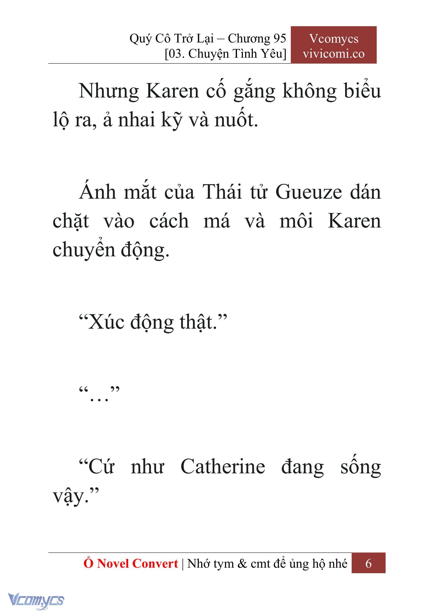 [Novel] Quý Cô Trở Lại Chapter 95 - Trang 9