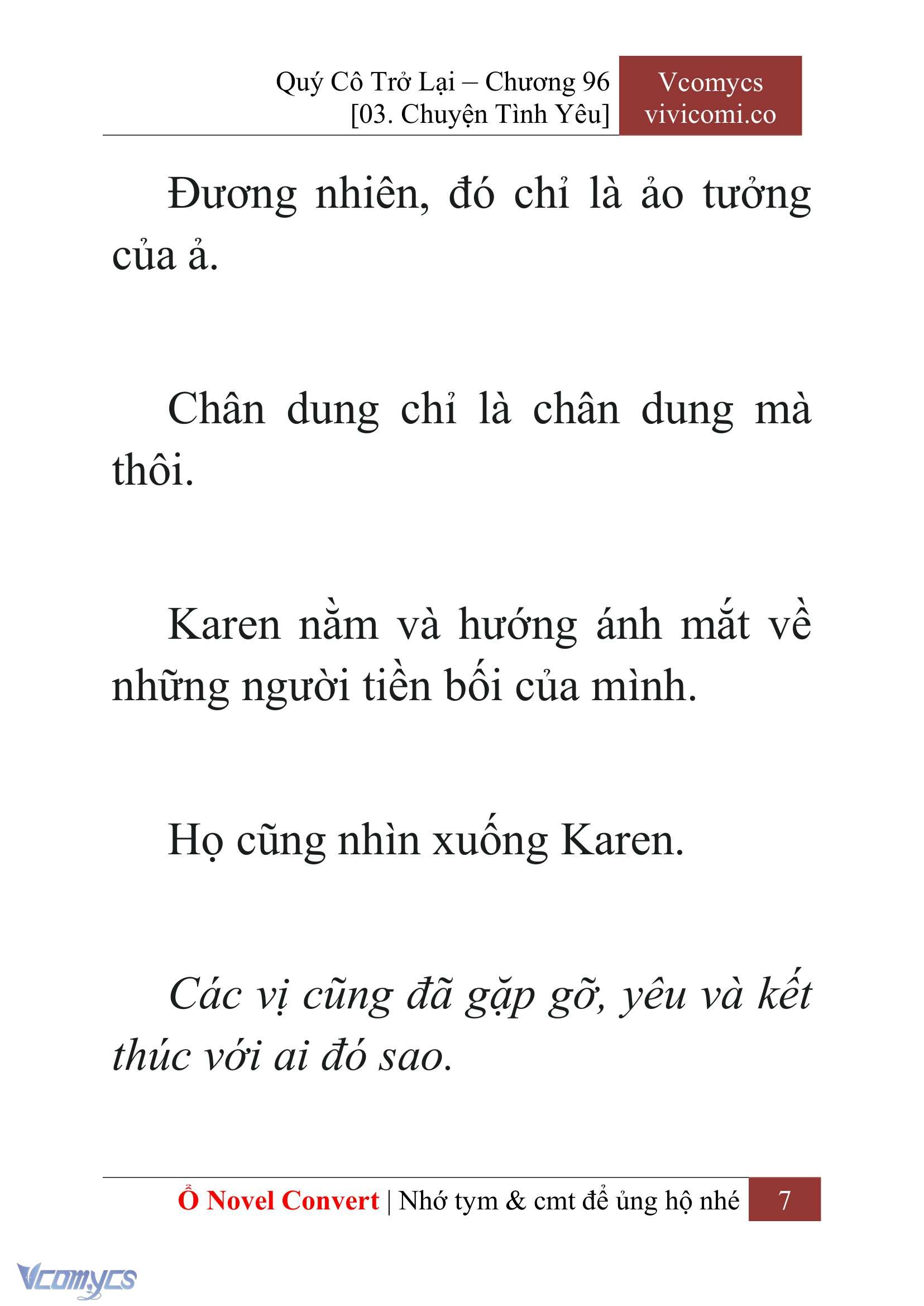 [Novel] Quý Cô Trở Lại Chapter 96 - Trang 10