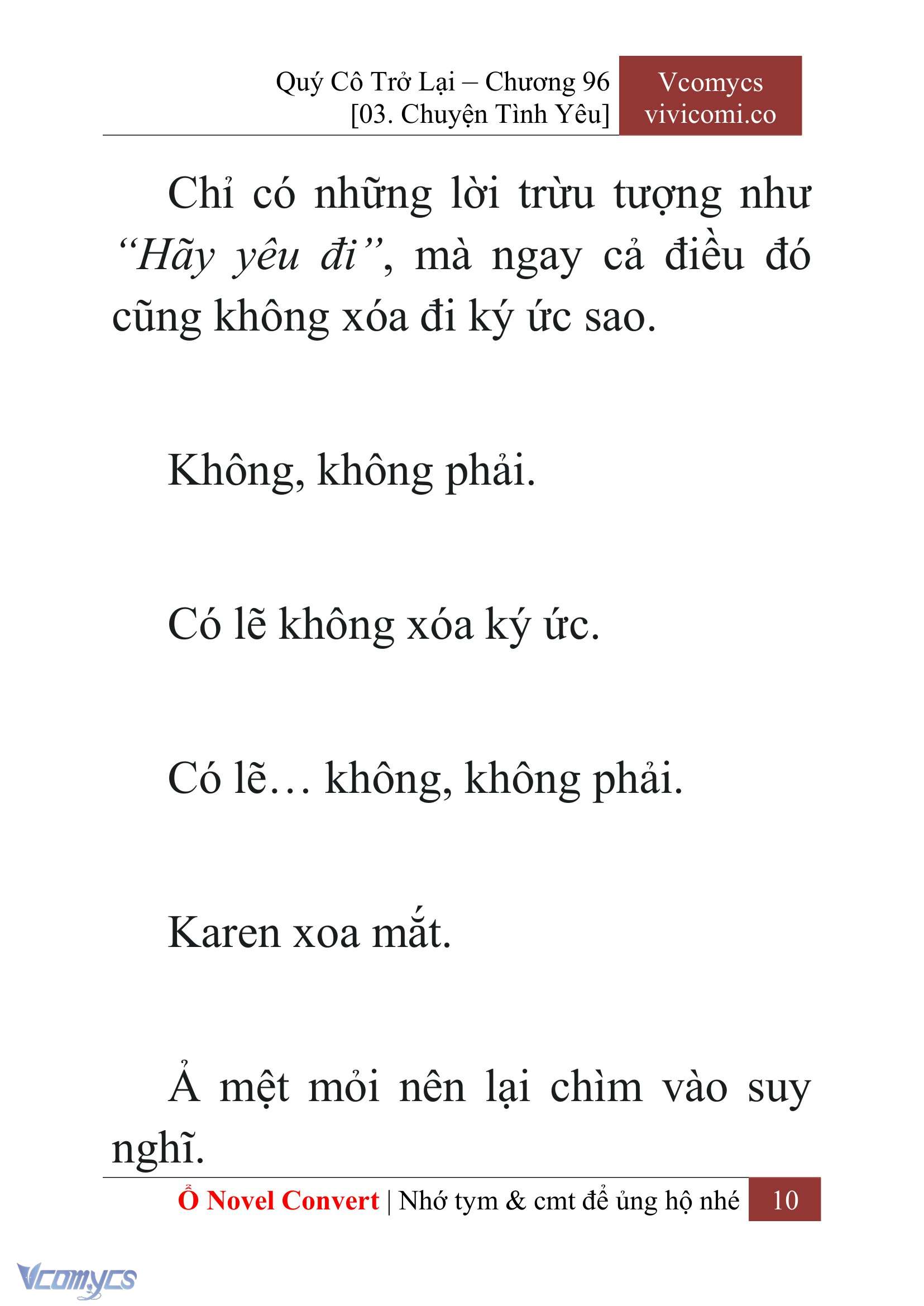 [Novel] Quý Cô Trở Lại Chapter 96 - Trang 13