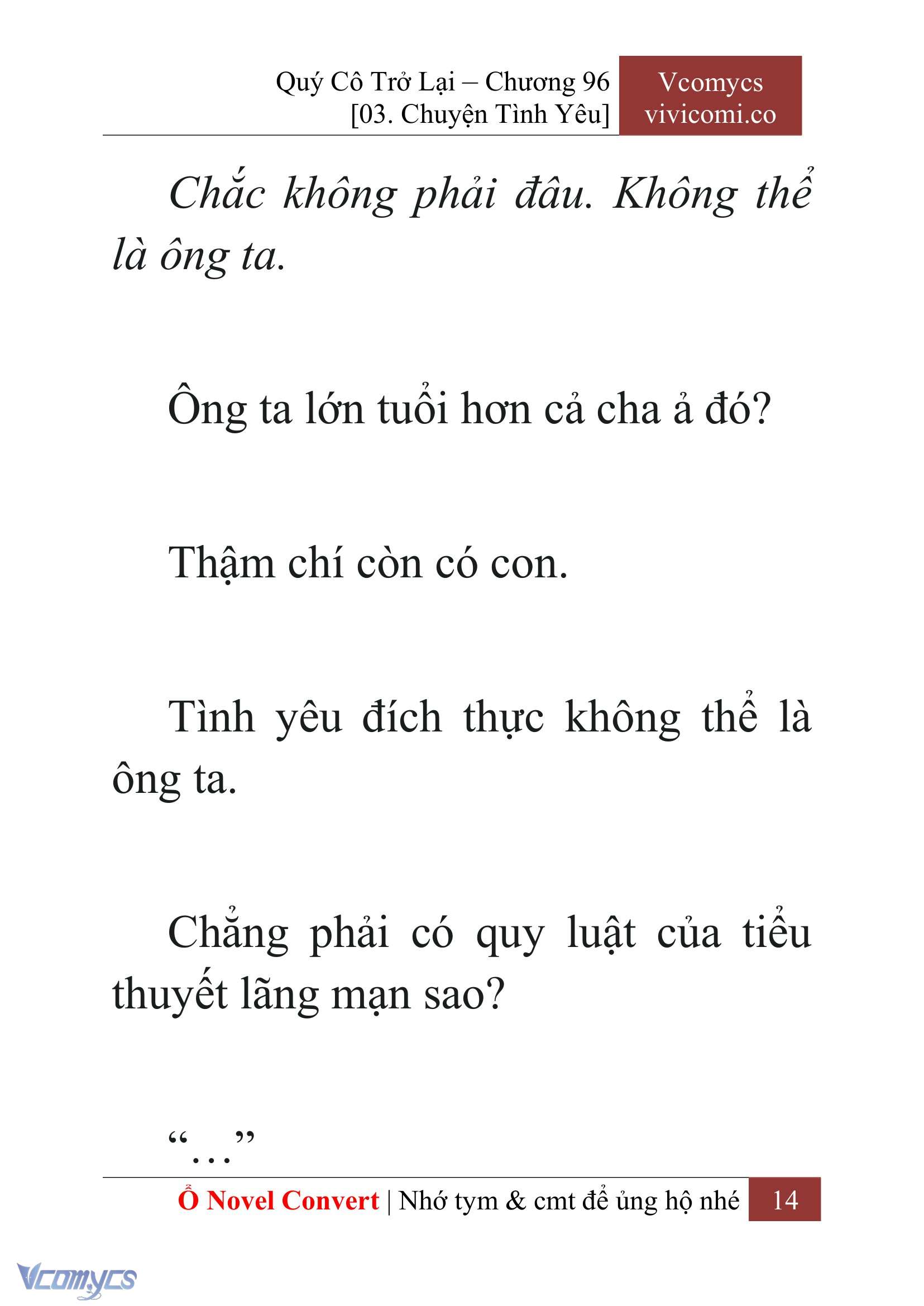[Novel] Quý Cô Trở Lại Chapter 96 - Trang 17