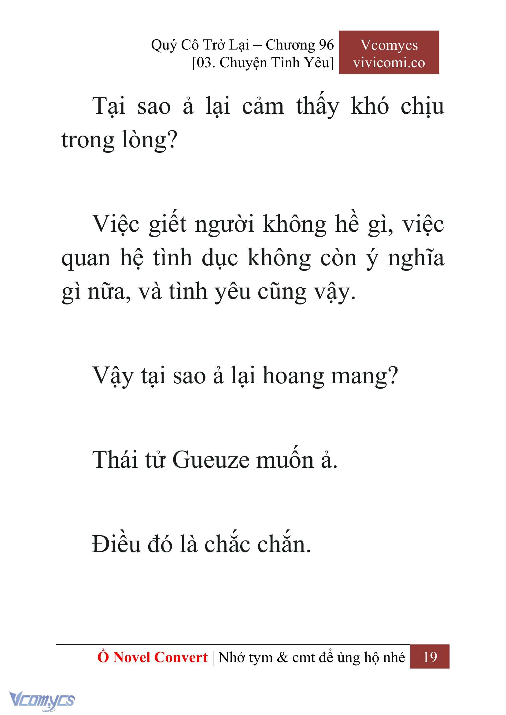 [Novel] Quý Cô Trở Lại Chapter 96 - Trang 22