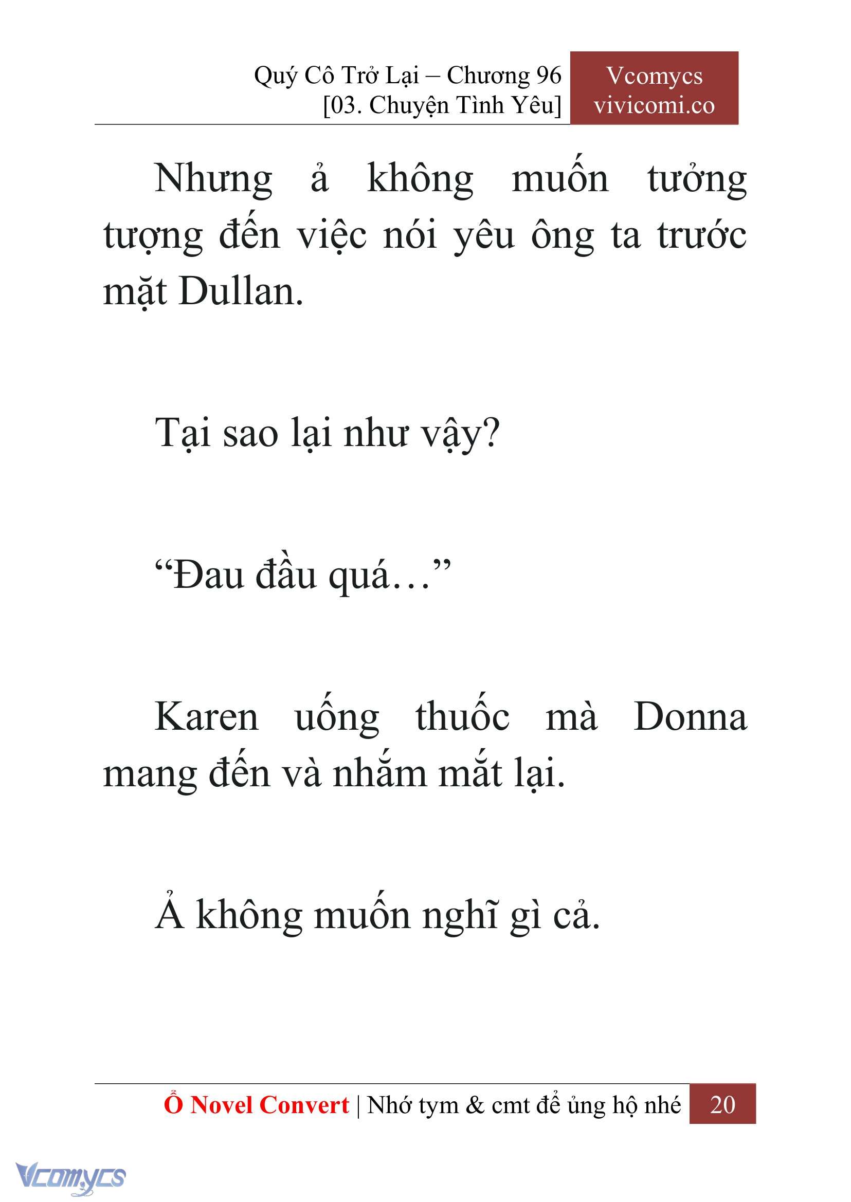 [Novel] Quý Cô Trở Lại Chapter 96 - Trang 23