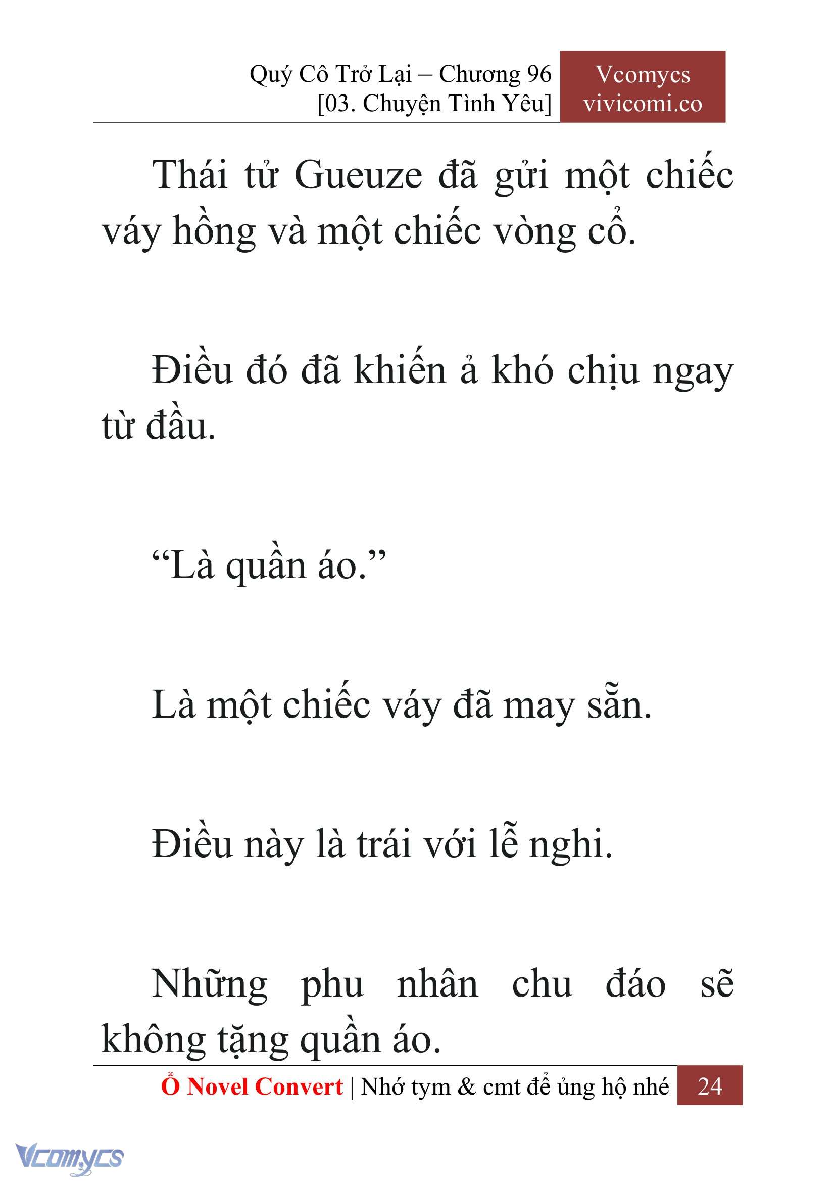 [Novel] Quý Cô Trở Lại Chapter 96 - Trang 27