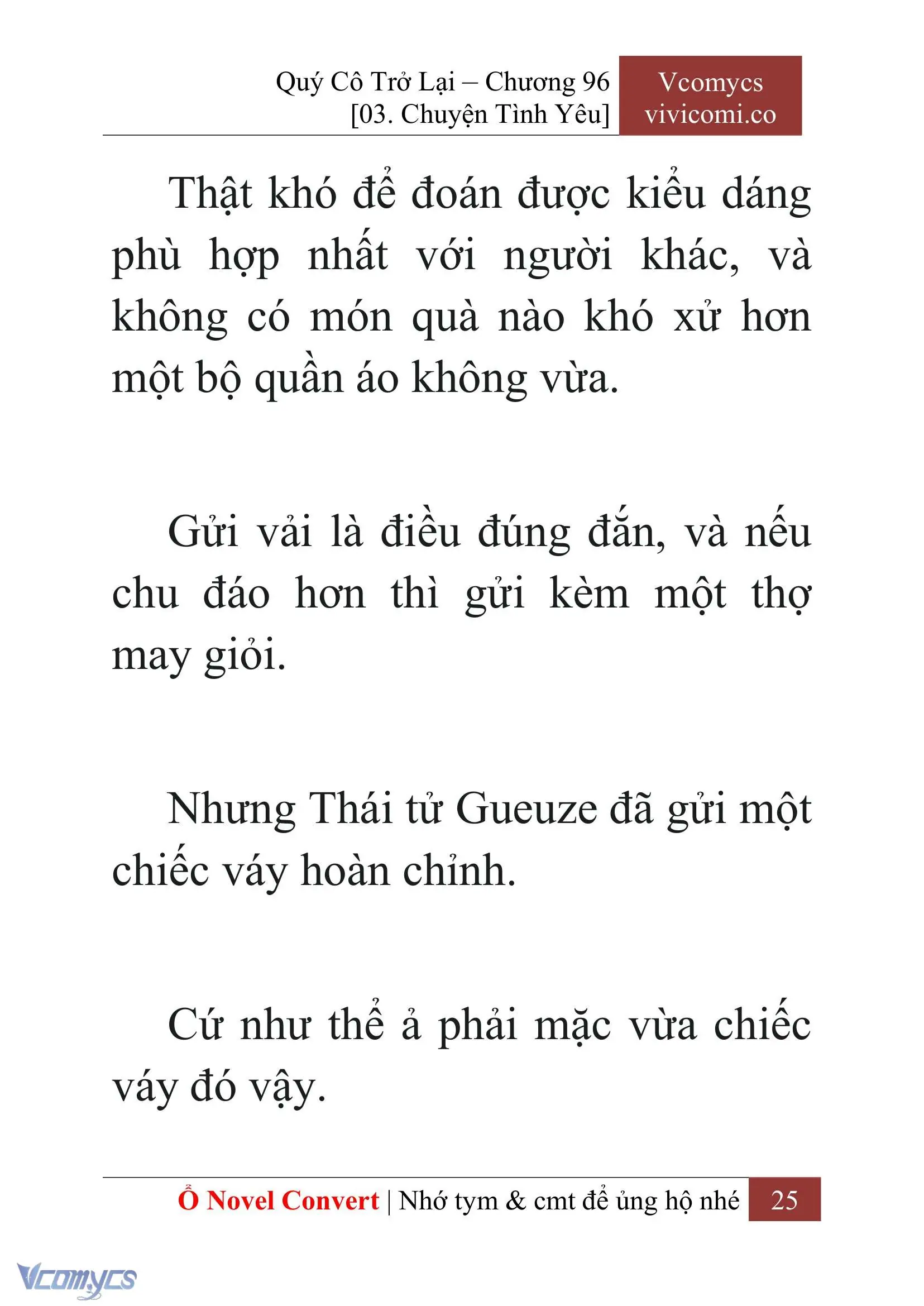 [Novel] Quý Cô Trở Lại Chapter 96 - Trang 28