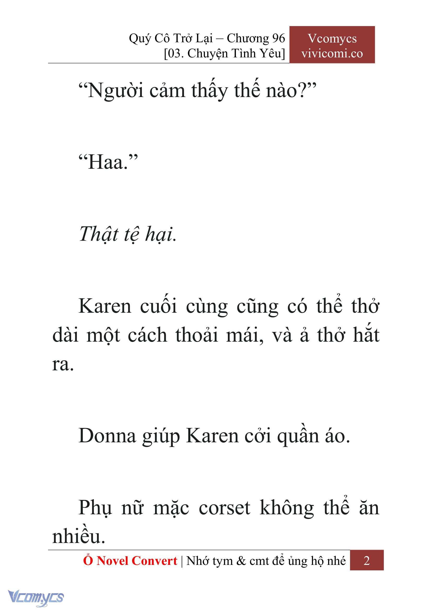 [Novel] Quý Cô Trở Lại Chapter 96 - Trang 5
