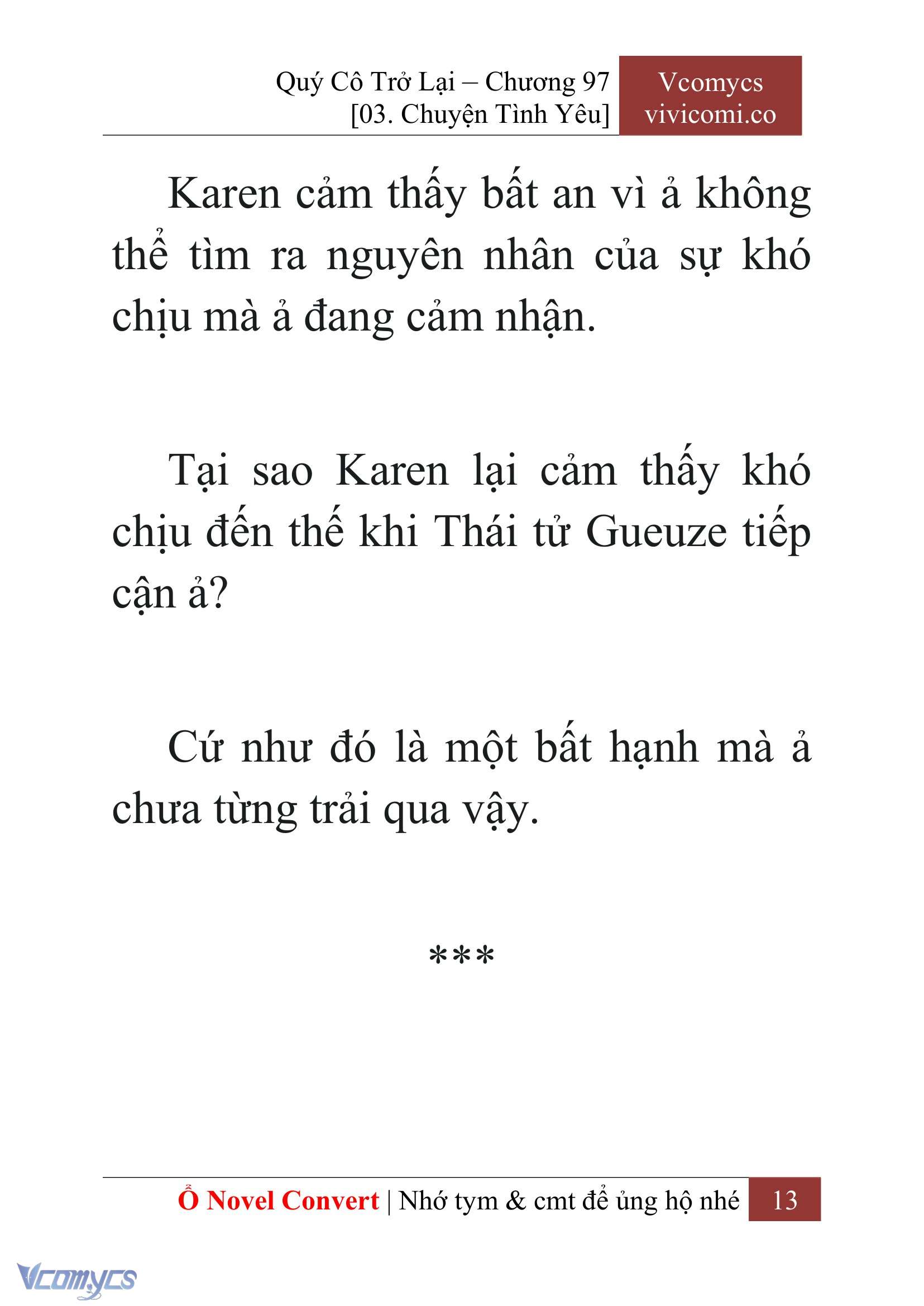 [Novel] Quý Cô Trở Lại Chapter 97 - Trang 16