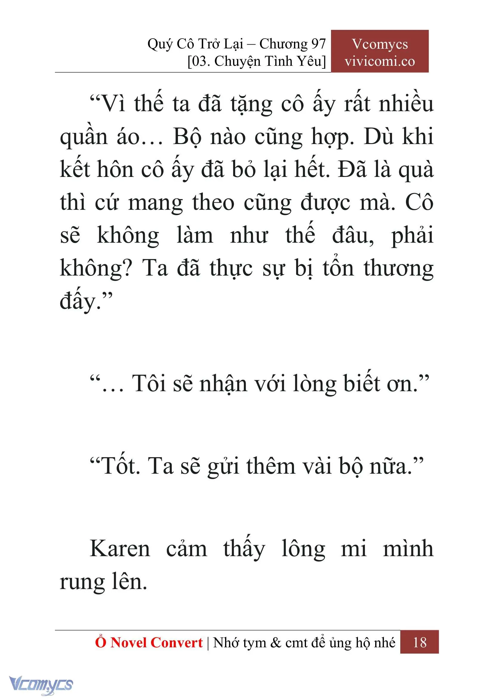 [Novel] Quý Cô Trở Lại Chapter 97 - Trang 21