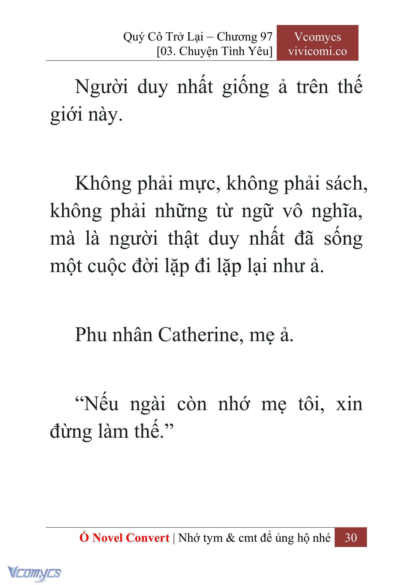 [Novel] Quý Cô Trở Lại Chapter 97 - Trang 33