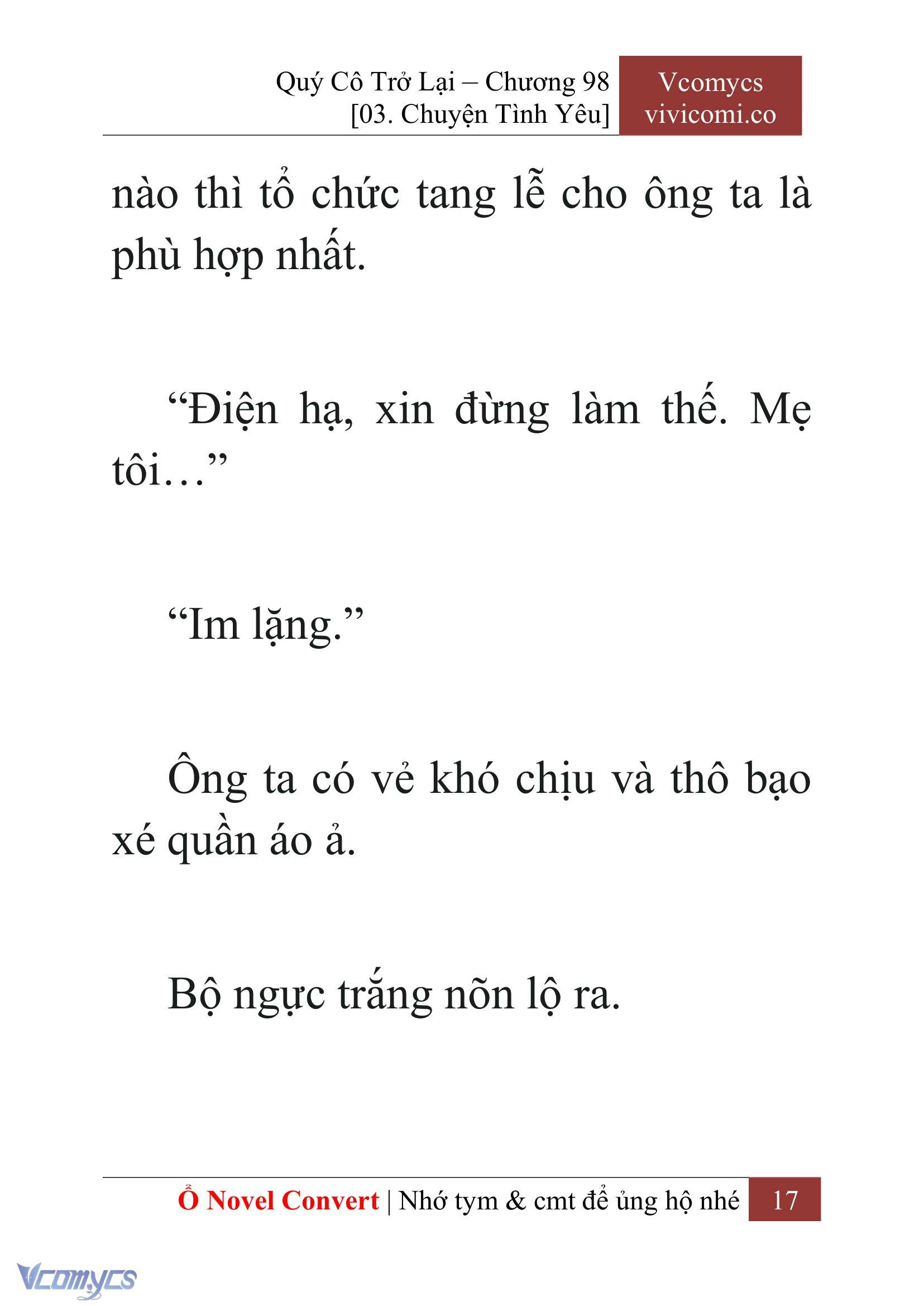 [Novel] Quý Cô Trở Lại Chapter 98 - Trang 20